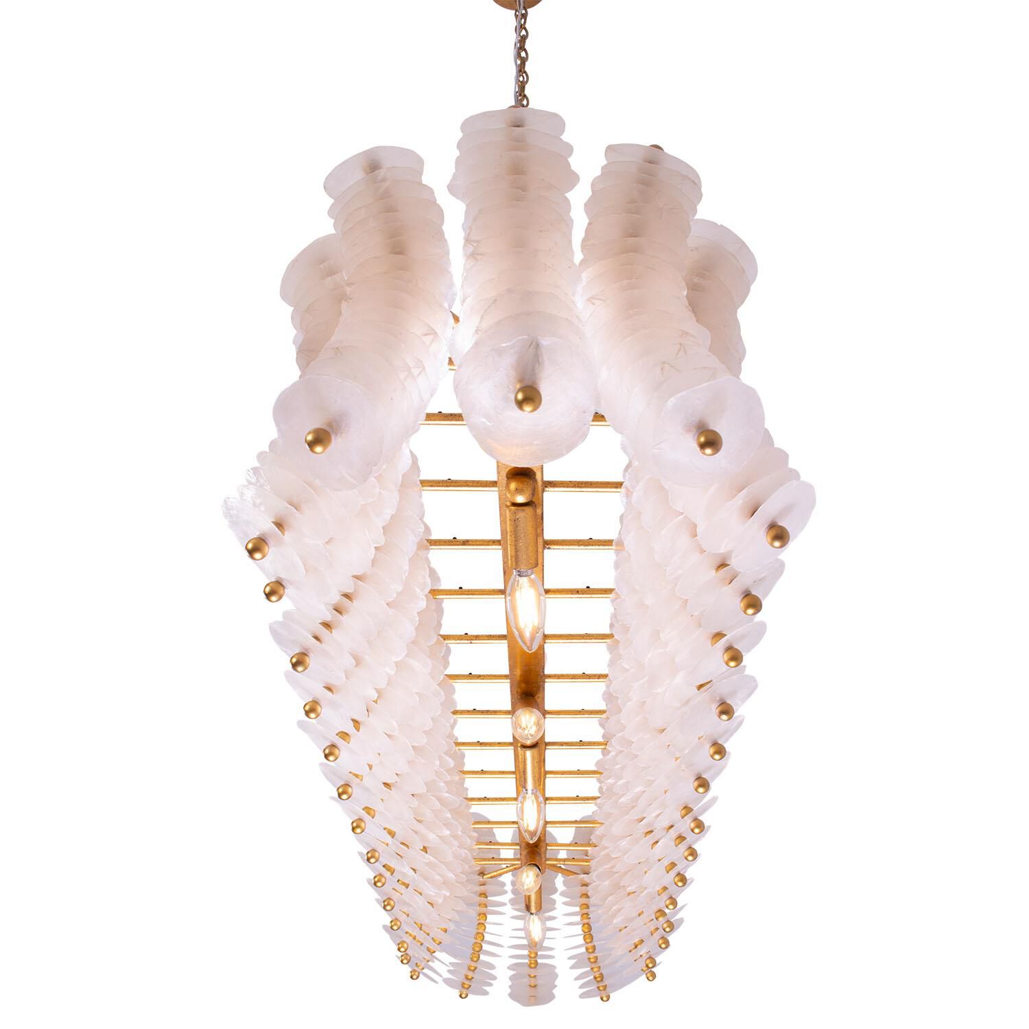 Gossamer 96 Inch Linear Suspension Light by Kalco