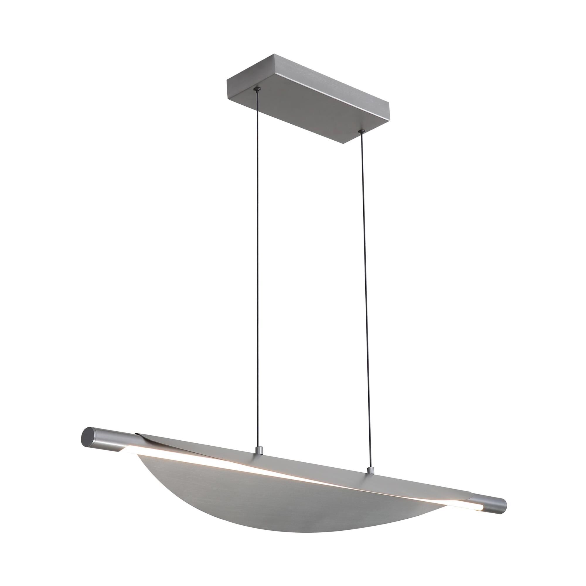 Luma 42 Inch Linear Suspension Light by Golden Lighting