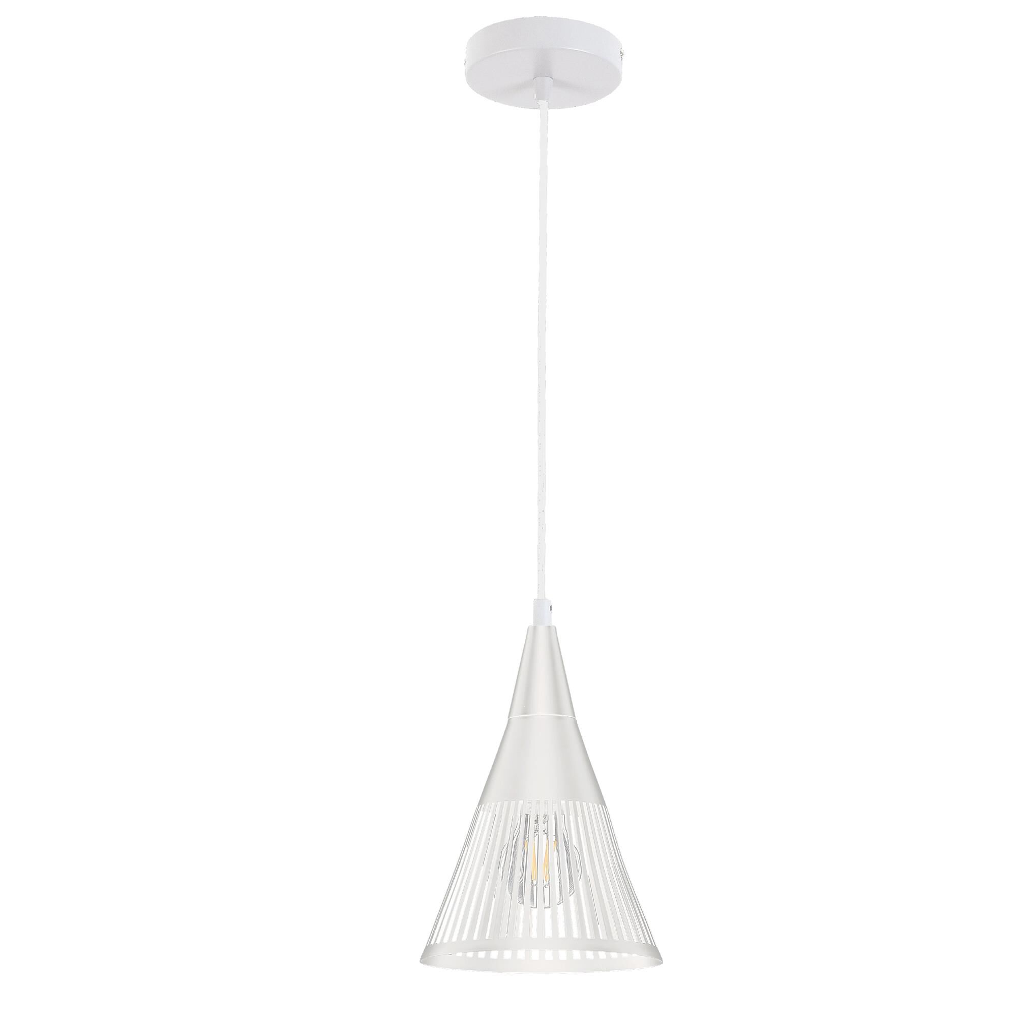 Shown in Matte White finish and Matte White shade