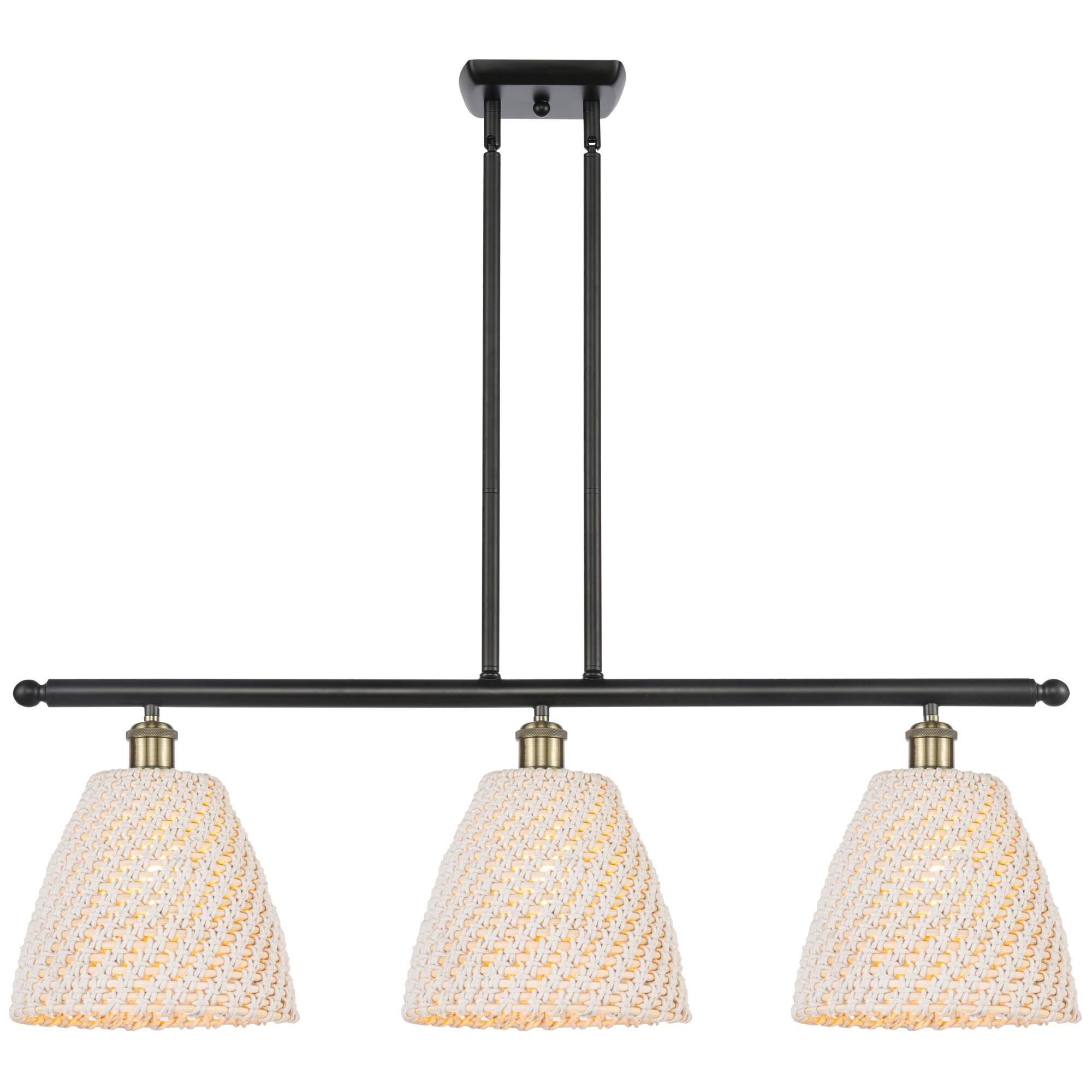 Bruno Marashlian Bristol Natural 36 Inch Linear Suspension Light by Innovations Lighting