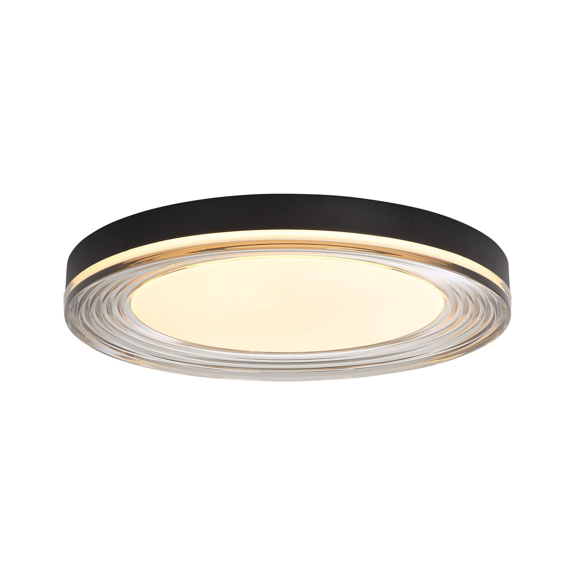 Ondulada 20 Inch Flush Mount by Golden Lighting