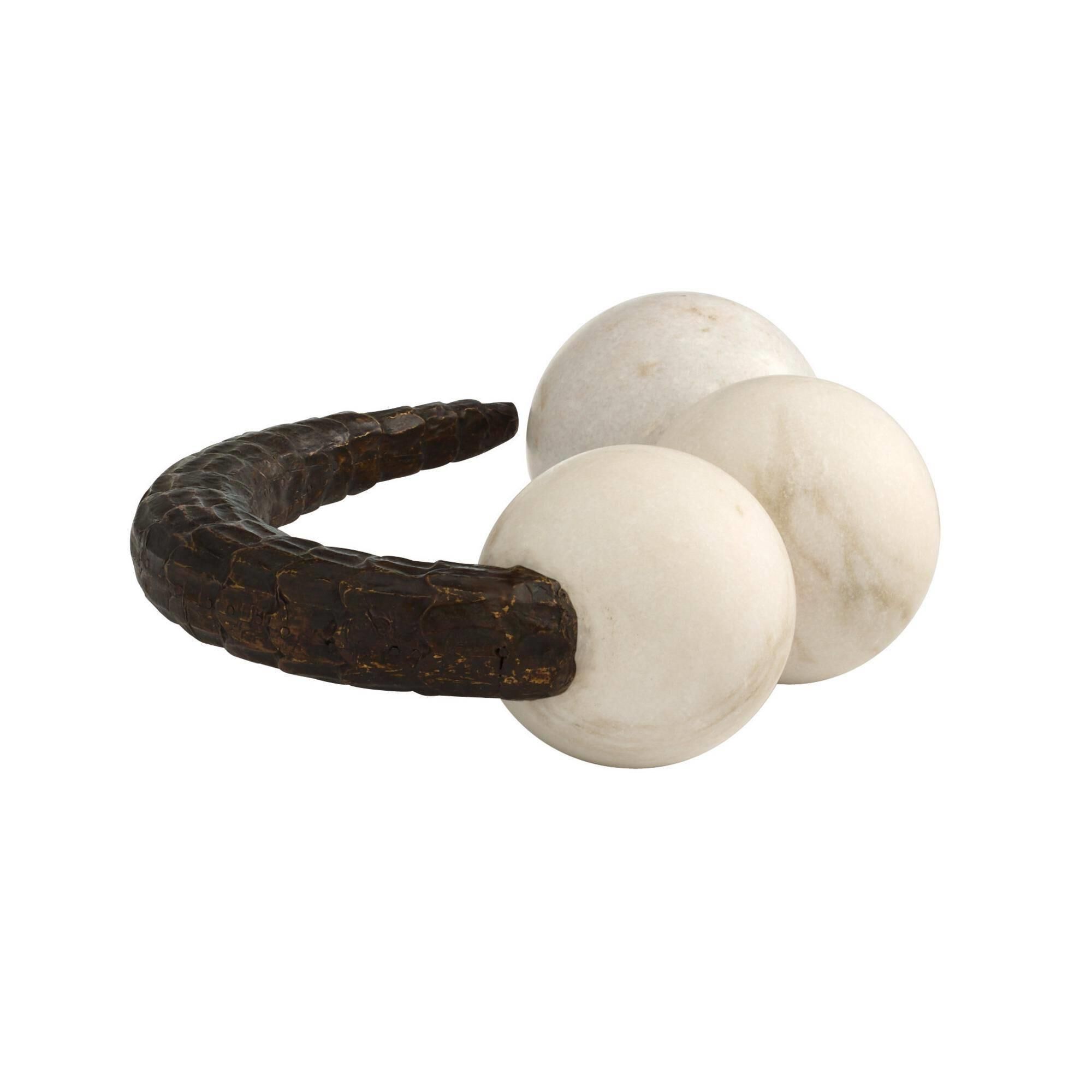 Shown in White and Bronze finish