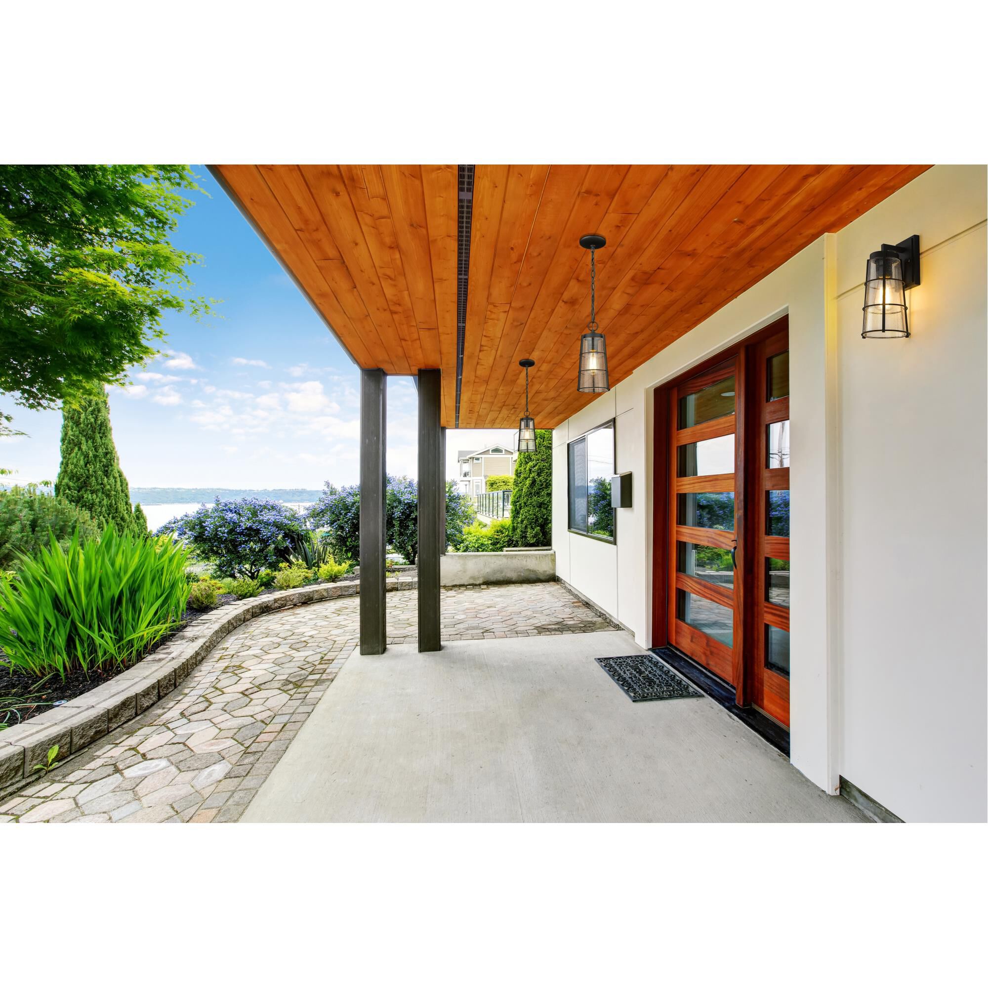 Z-Lite Helix 6 Inch Outdoor Flush Mount