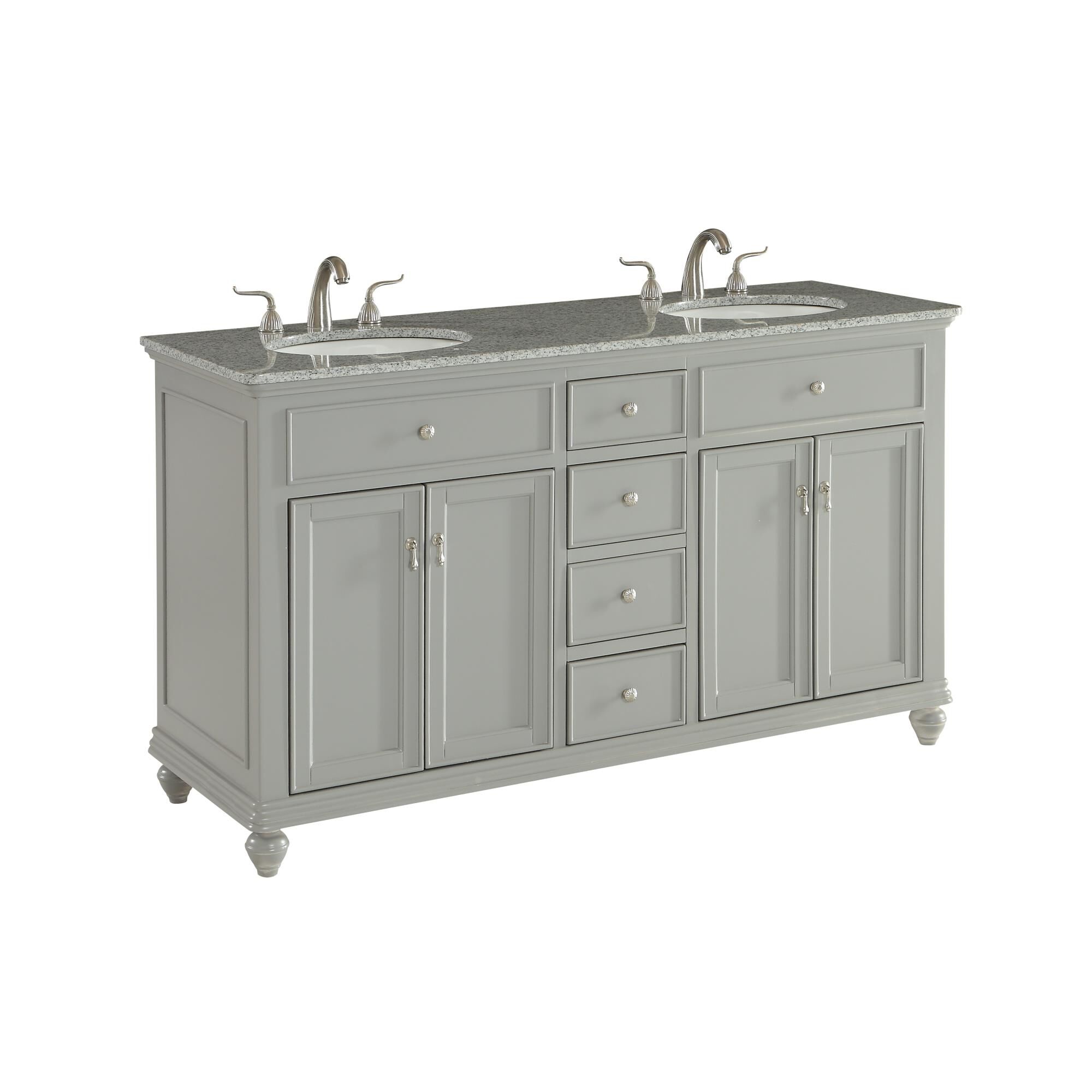 Shown in Light Grey finish