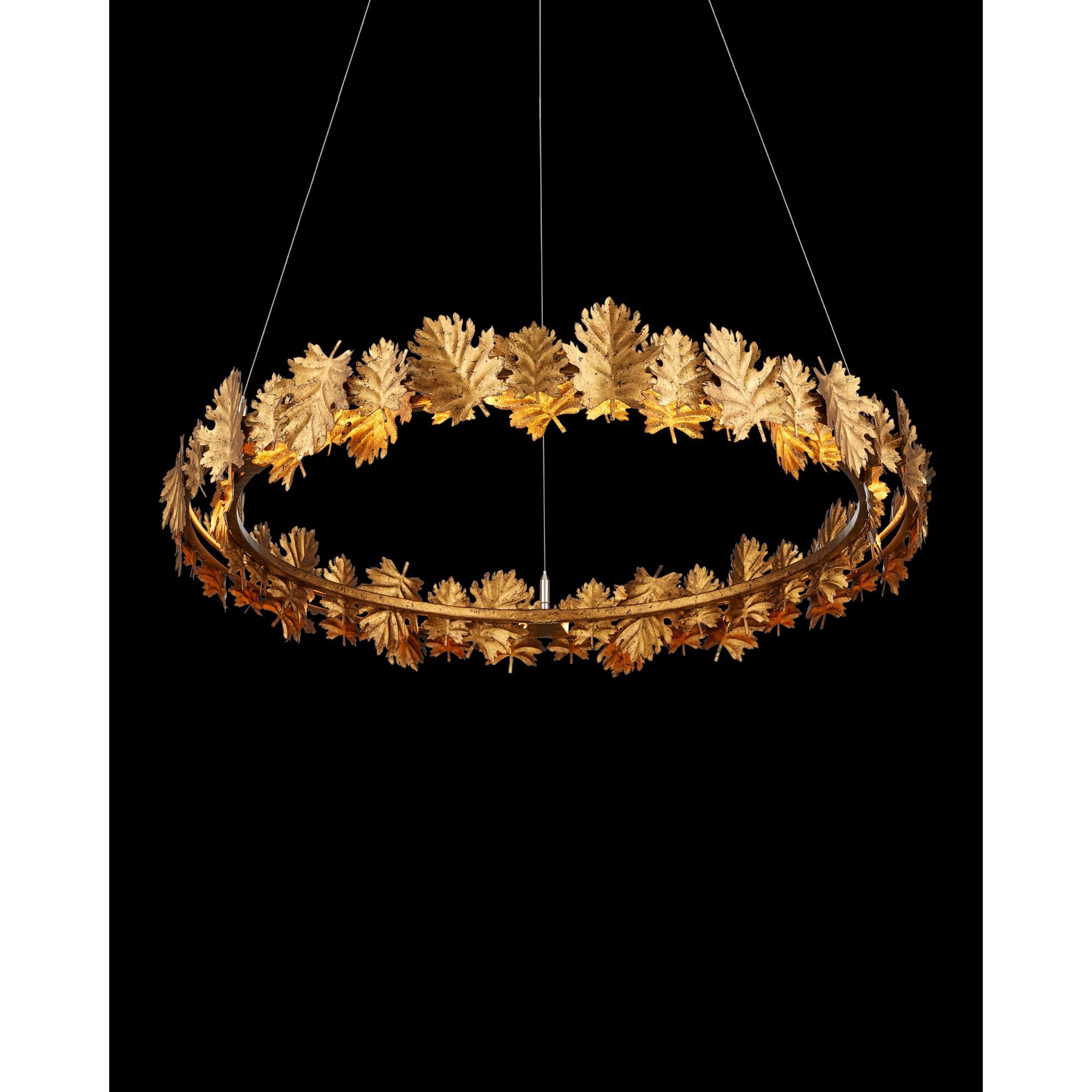 English 33 Inch Chandelier by Currey and Company