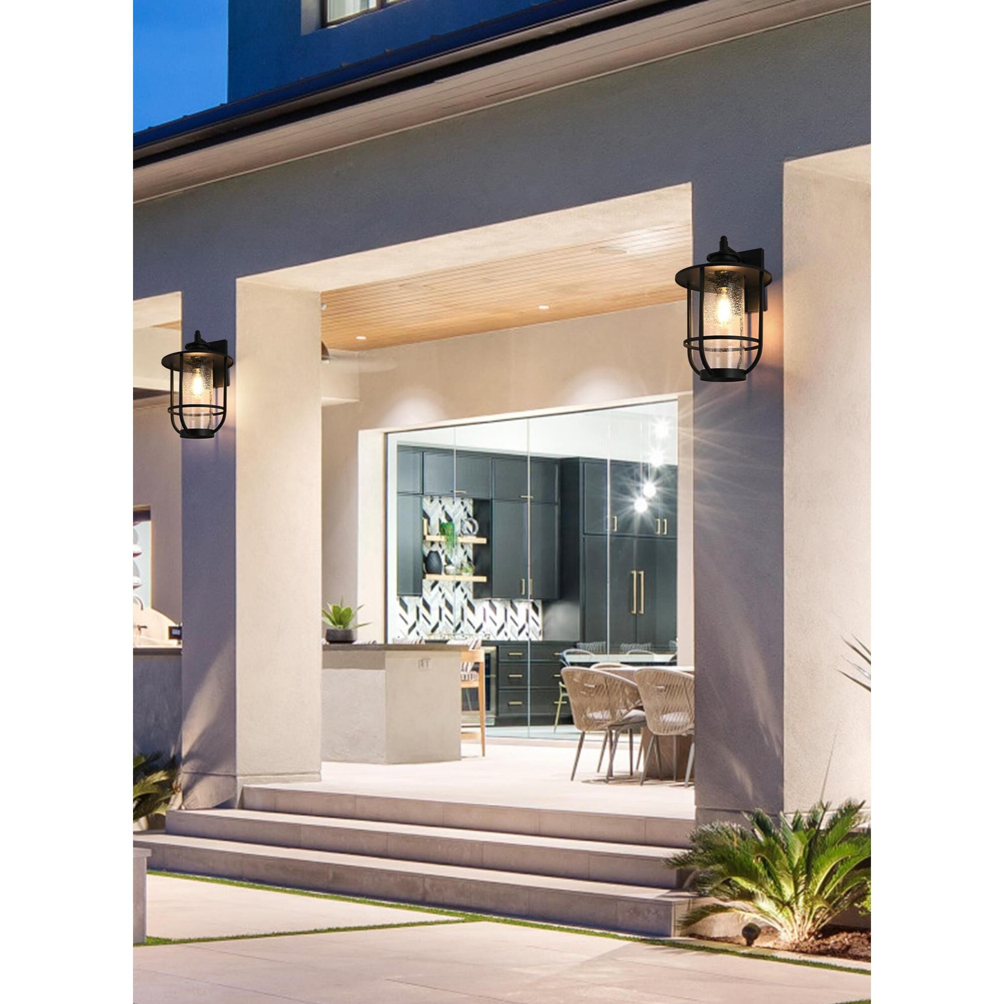 Janney 17 Inch Outdoor Wall Light by Elegant Lighting