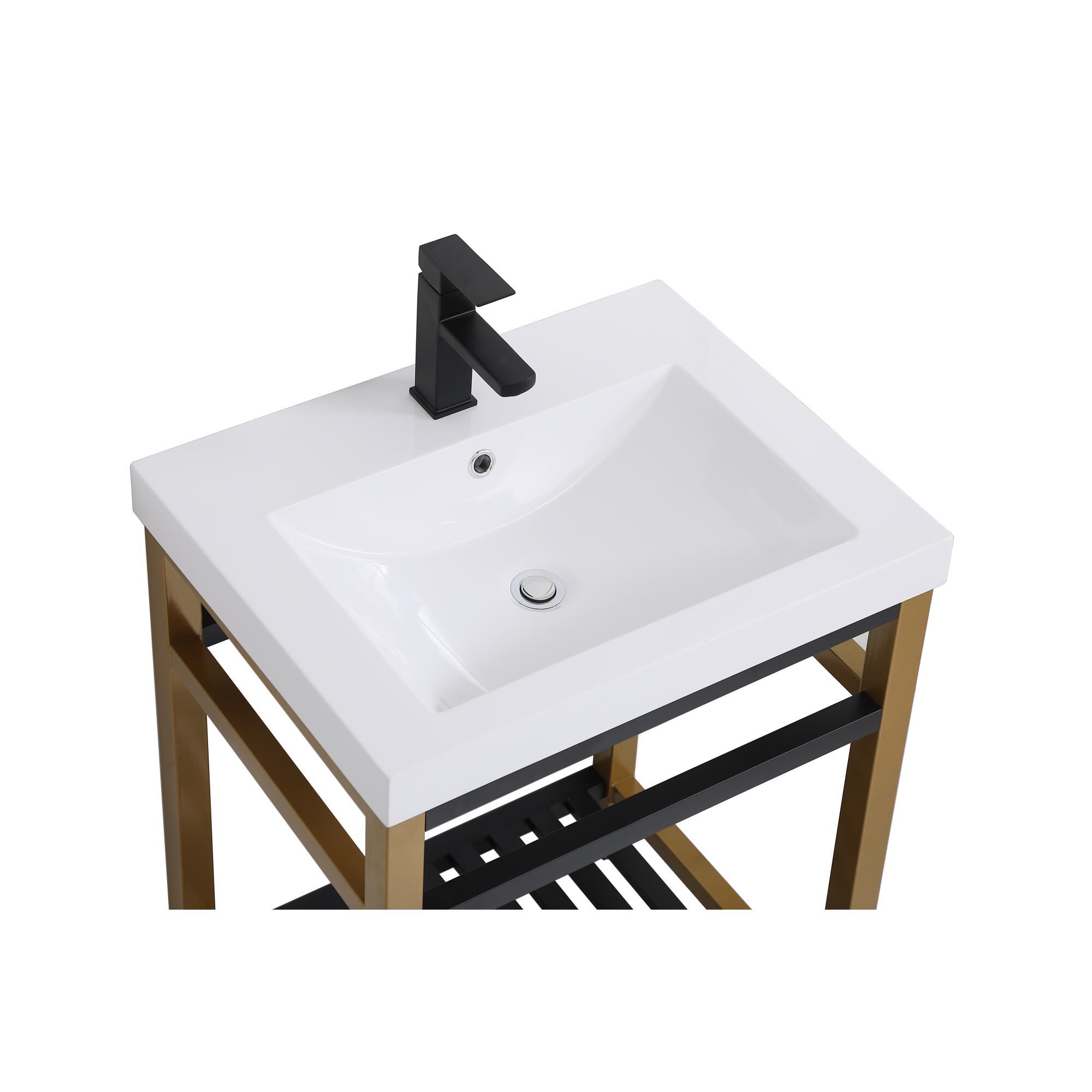 Shown in Golden Black finish