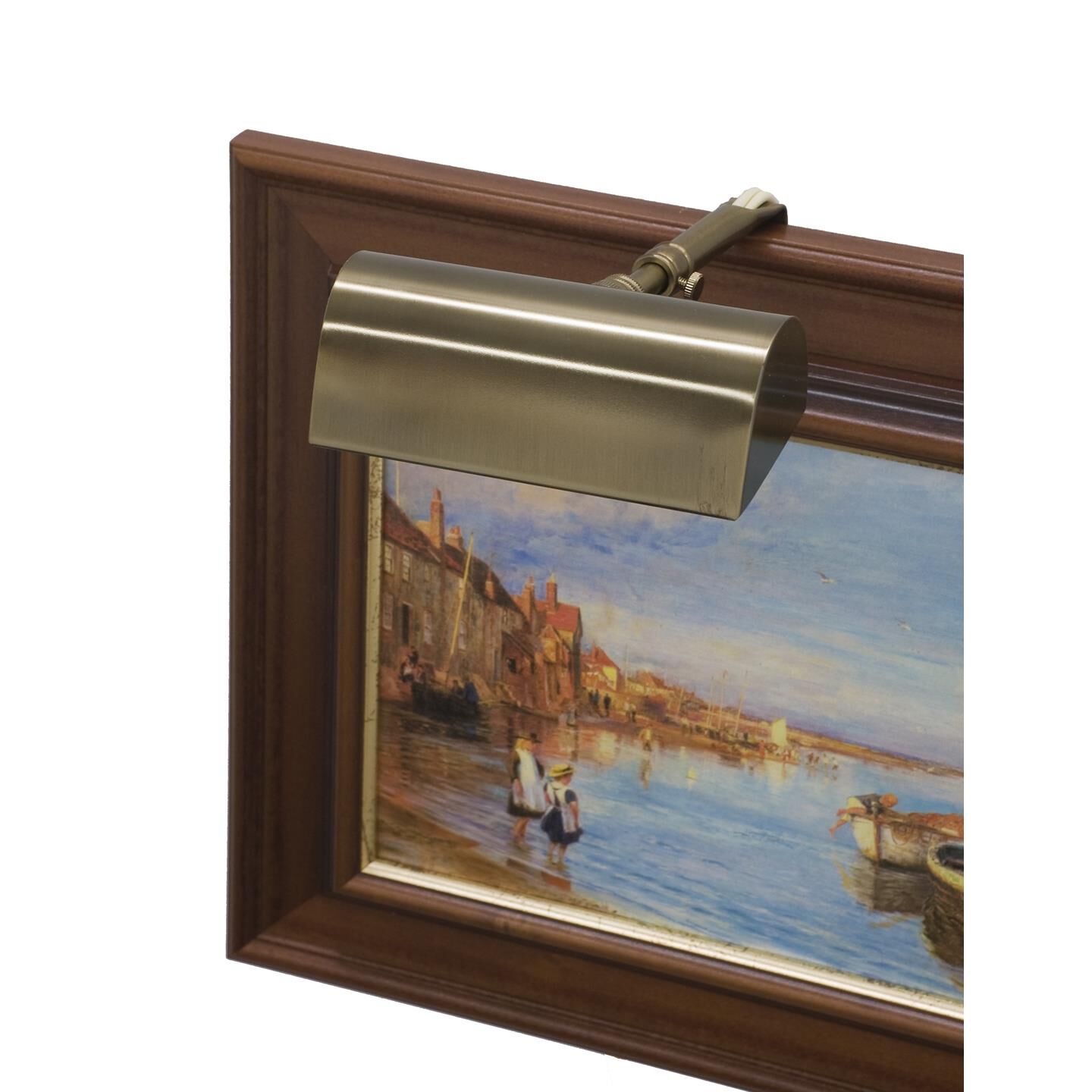 Shown in Statuary Bronze finish and Metal shade