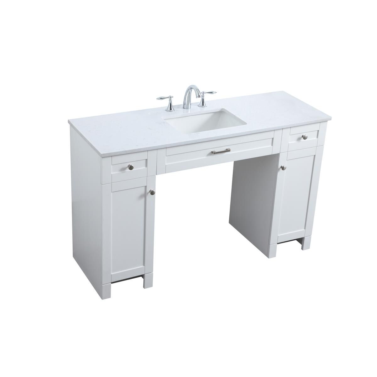 Shown in White finish