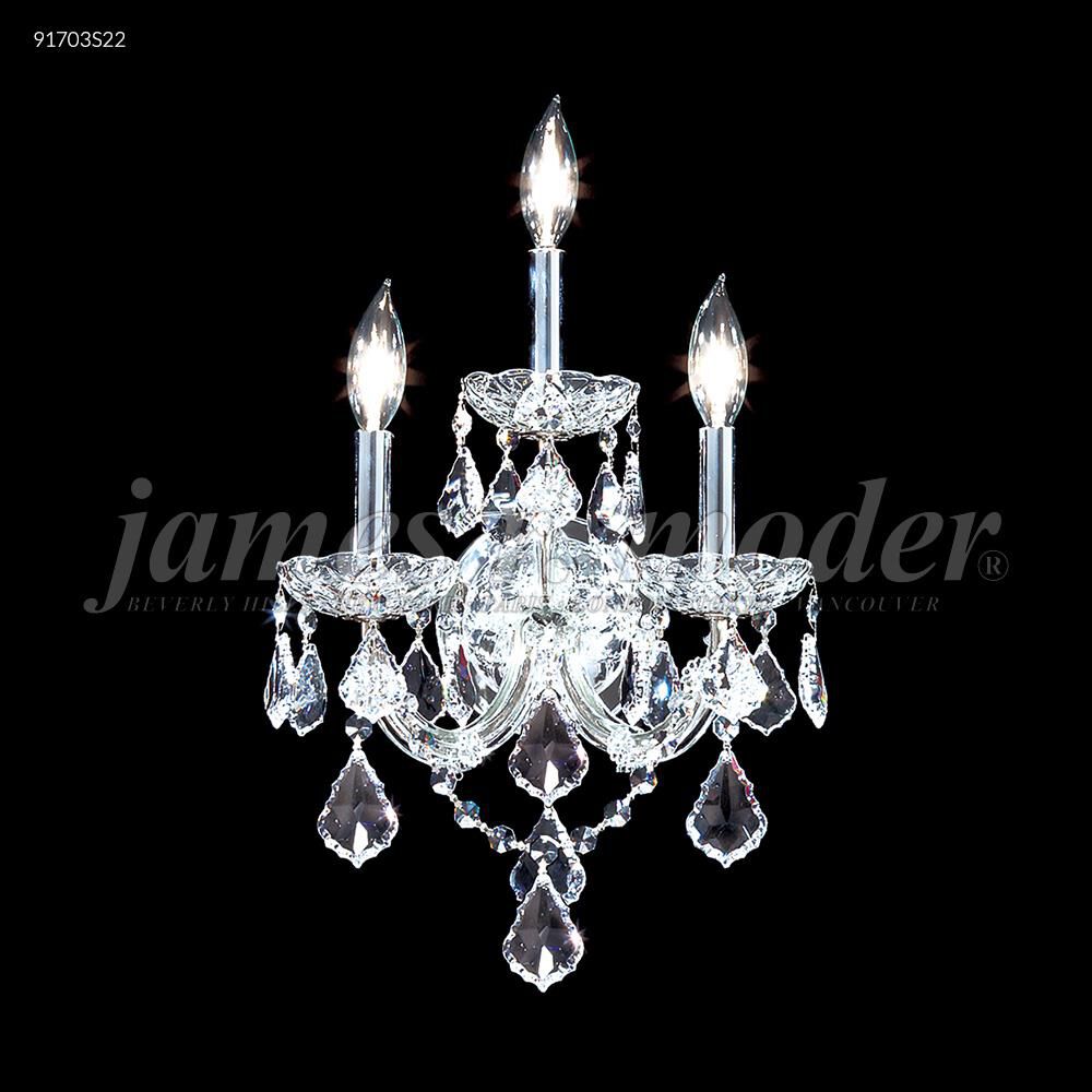 Maria Theresa Grand 19 Inch Wall Sconce by James R. Moder
