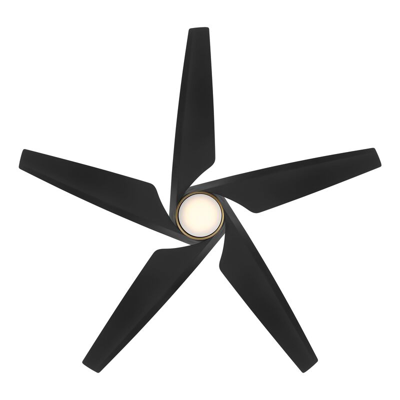 Switch 60 Inch 5 Blade Ceiling Fan with Light Kit by Minka Aire