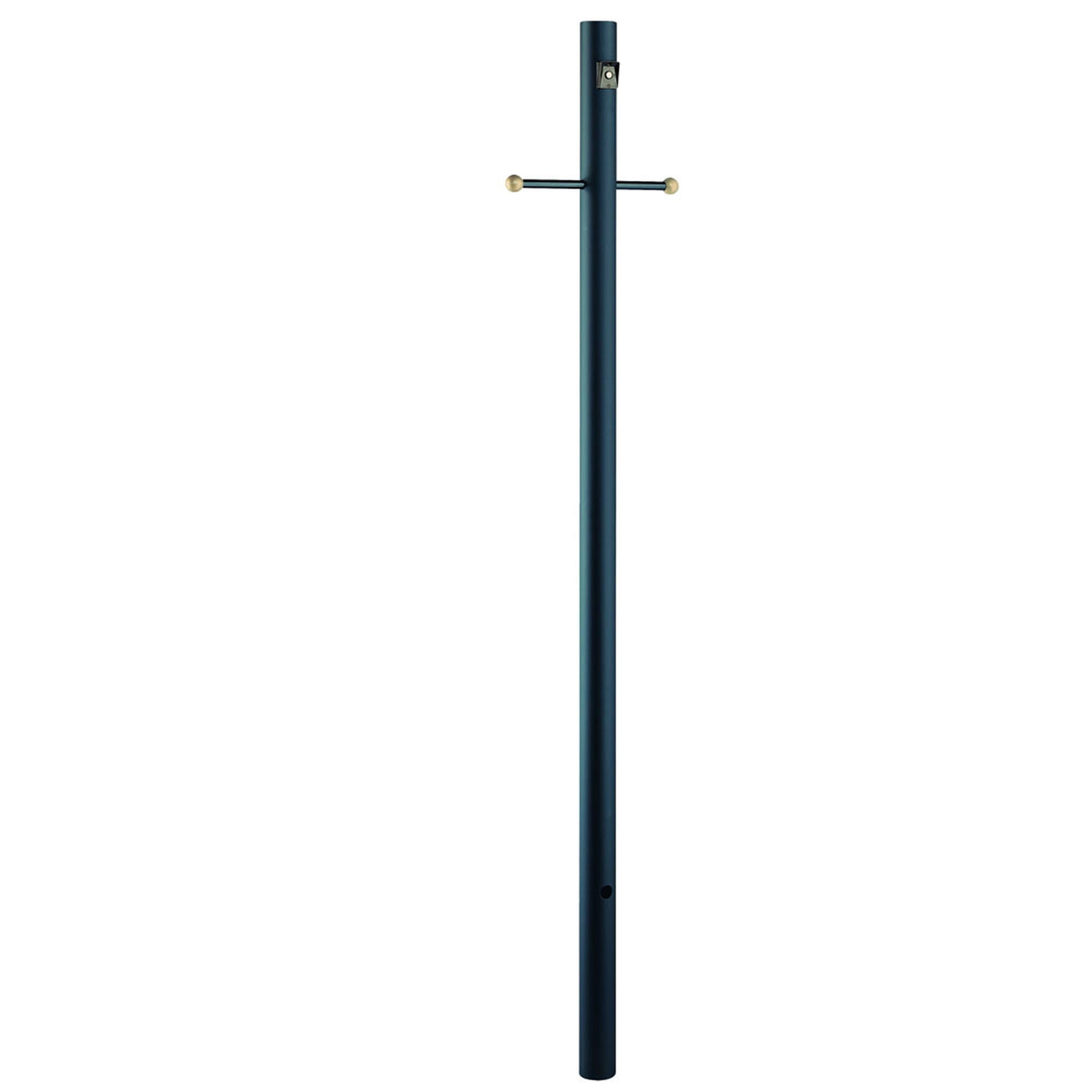 Shown in Matte Black finish and -- glass and -- shade