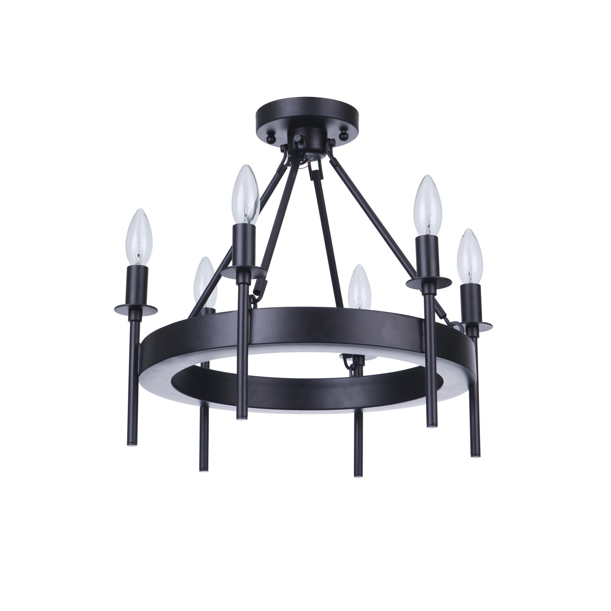 Shown in Flat Black finish