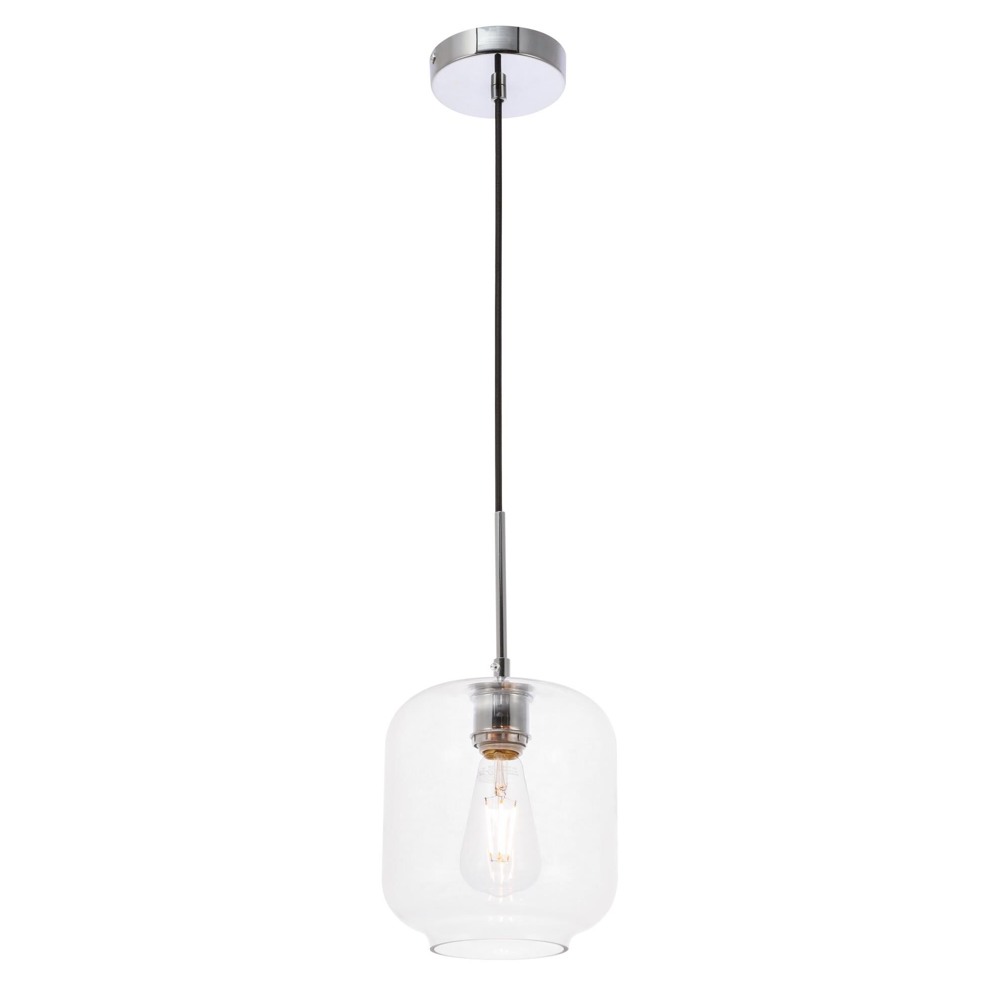 Collier 7 Inch Mini Pendant by Elegant Lighting