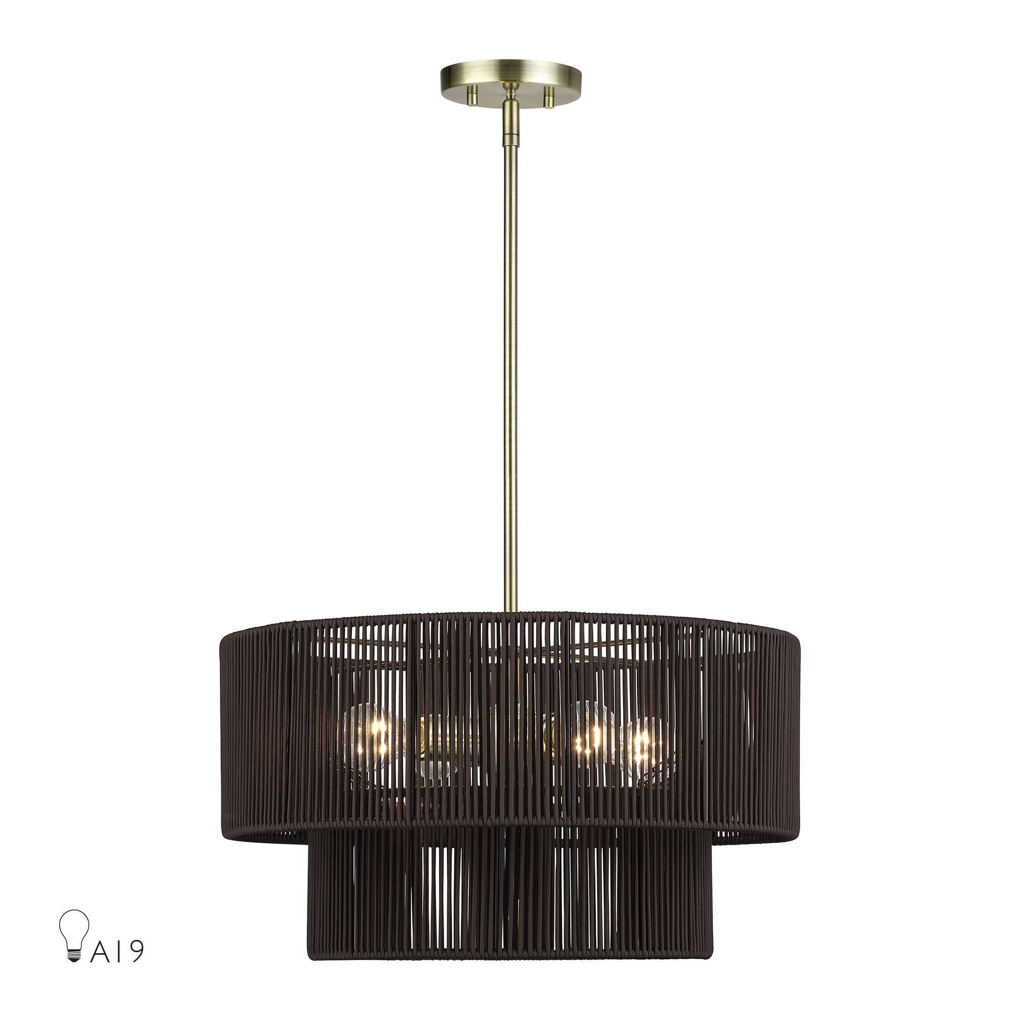 Acordia 20 Inch Large Pendant by Livex Lighting