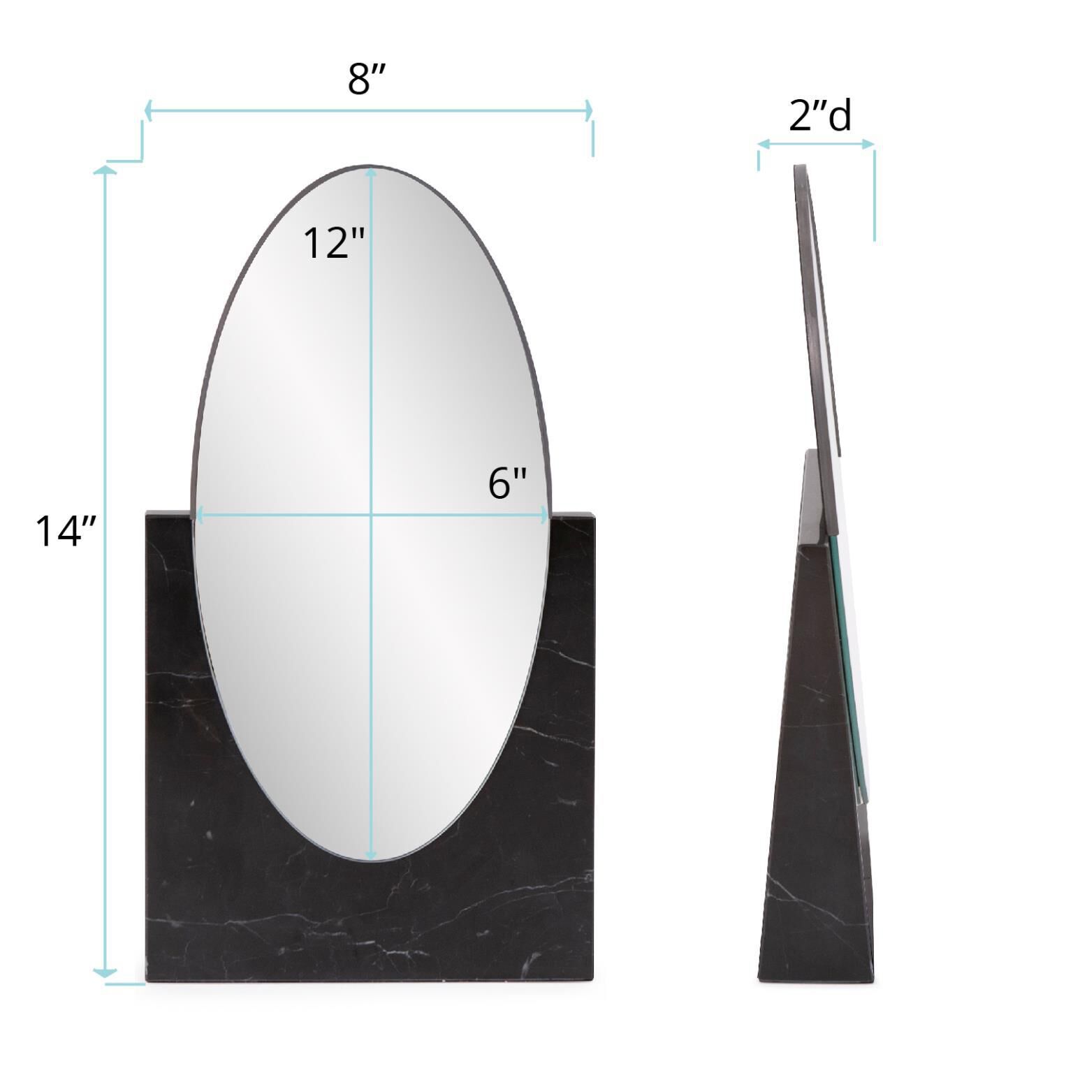 Orson Decorative Mirror by Howard Elliott Collection