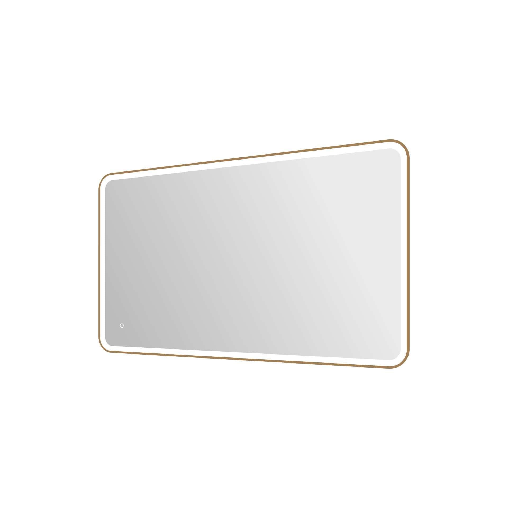 Harmoni 60 Inch Round LED Lighted Mirror by Elegant Decor