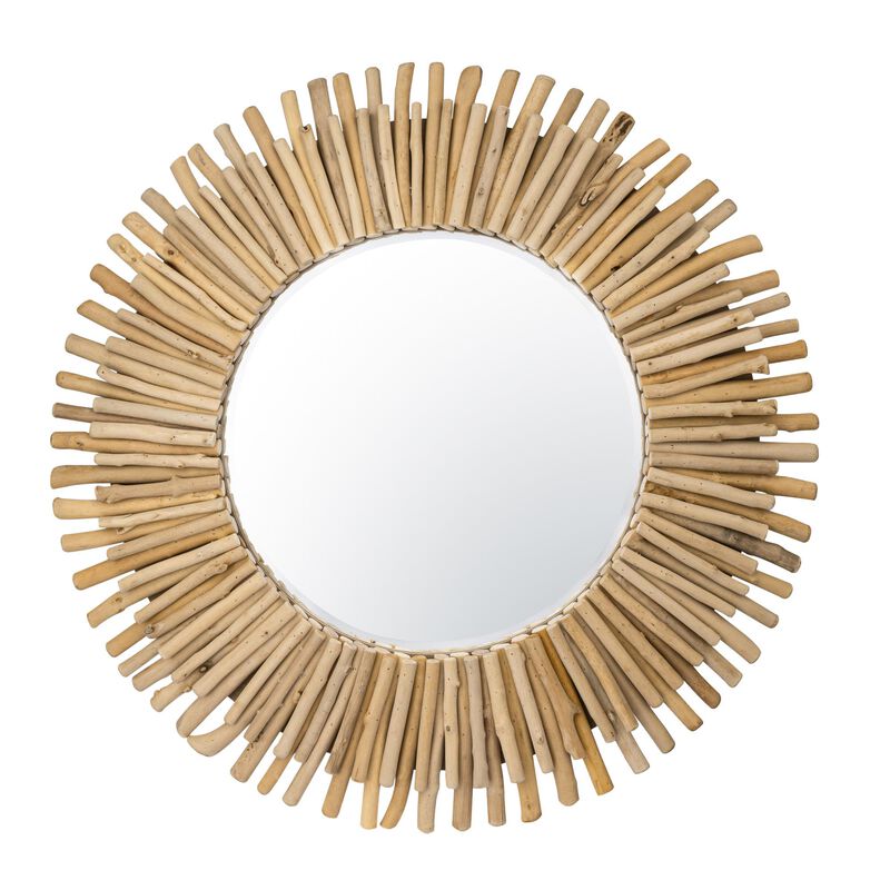 Ron Henderson Drifter 34 Inch Decorative Mirror by Varaluz