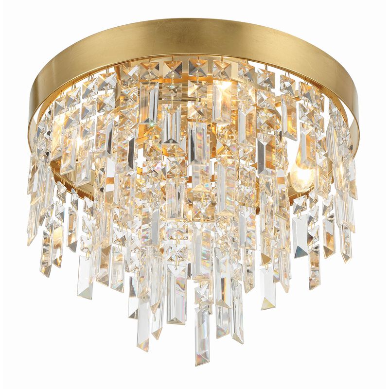 Winfield 16 Inch Flush Mount by Crystorama