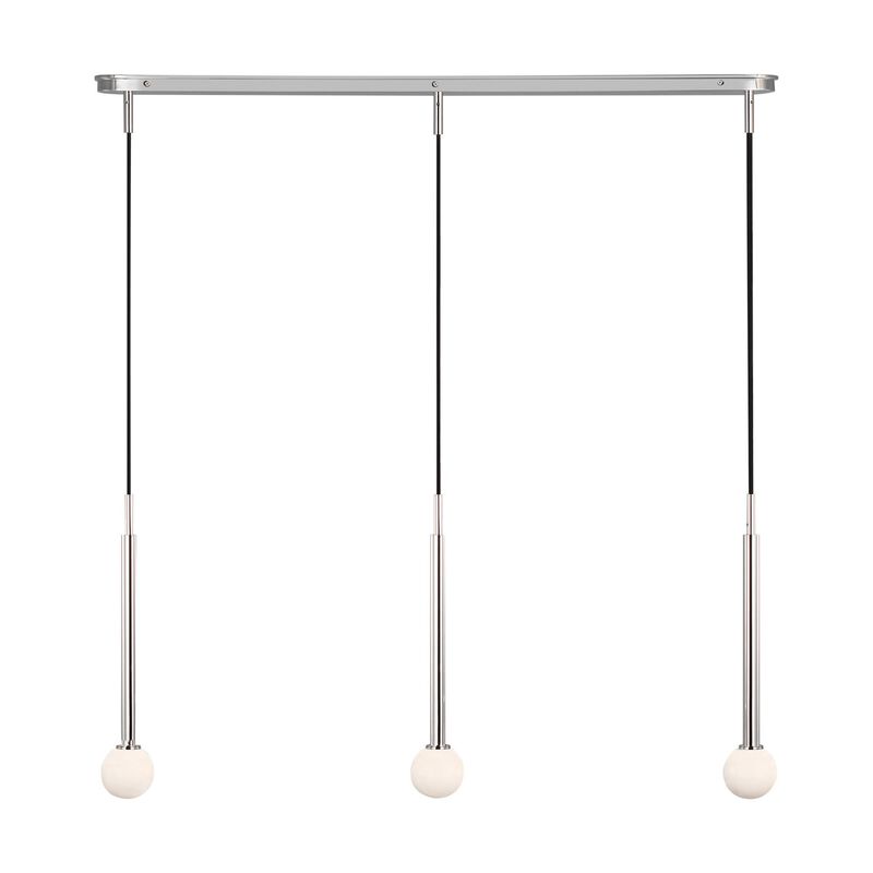 Kelly Wearstler Nodes 48 Inch Linear Chandelier by Visual Comfort Studio