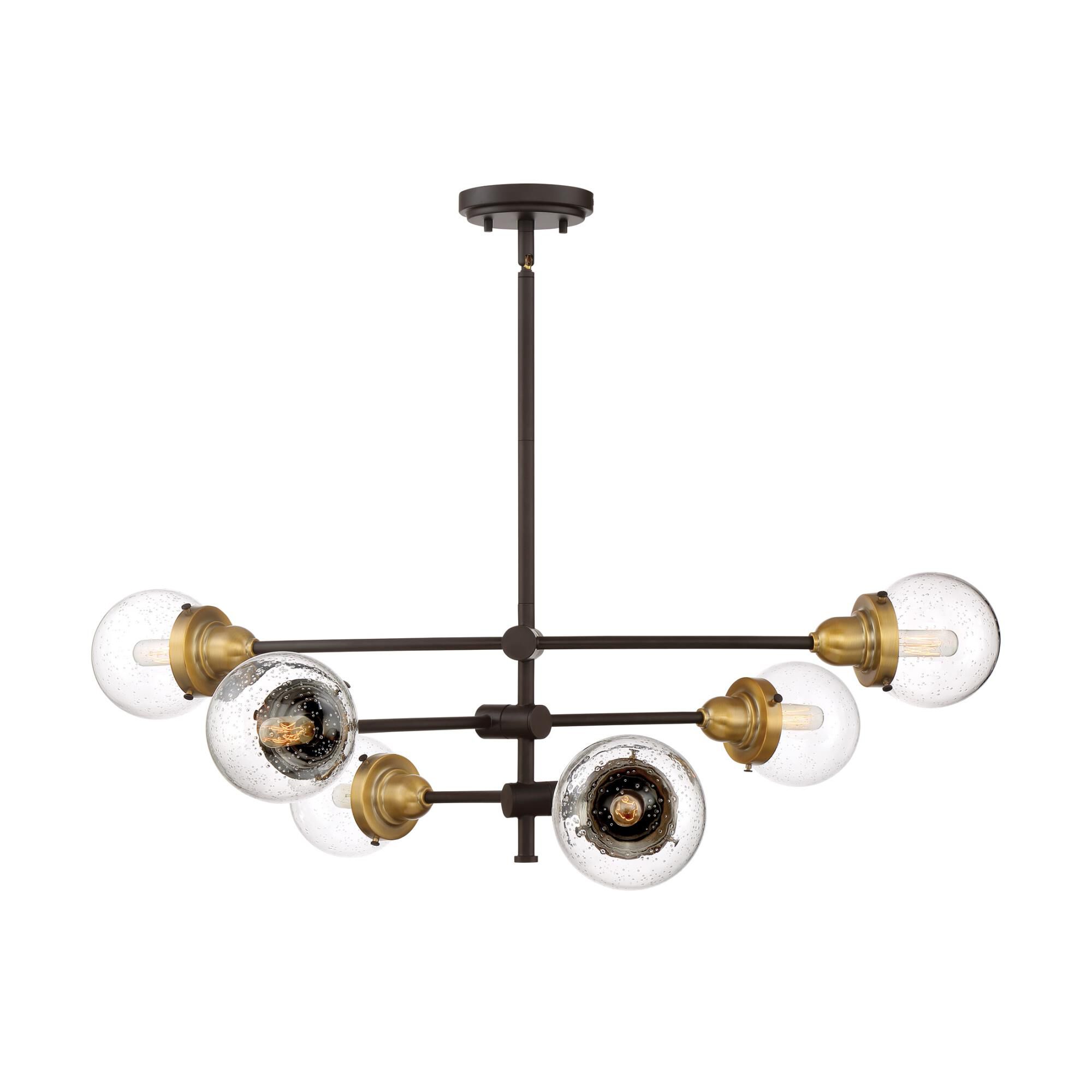 Trance 34 Inch 6 Light Chandelier by Quoizel