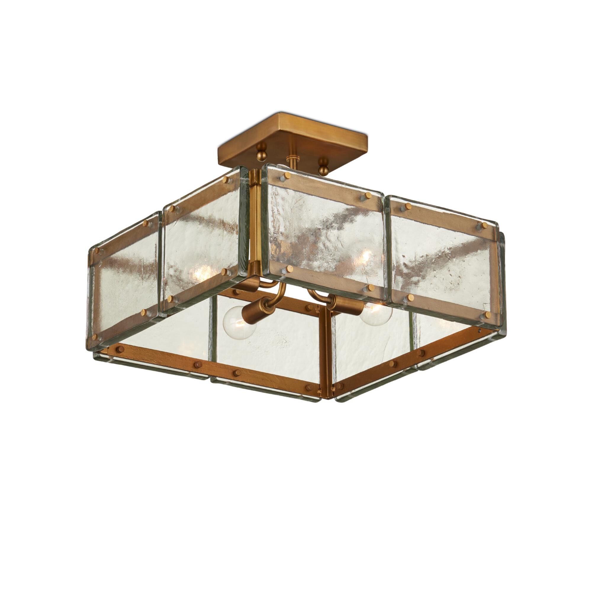 Countervail 18 Inch Semi Flush Mount,