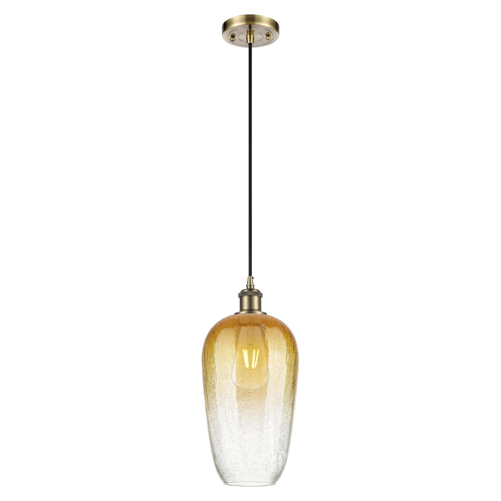 Bruno Marashlian Brookhaven Flute 7 Inch Mini Pendant by Innovations Lighting