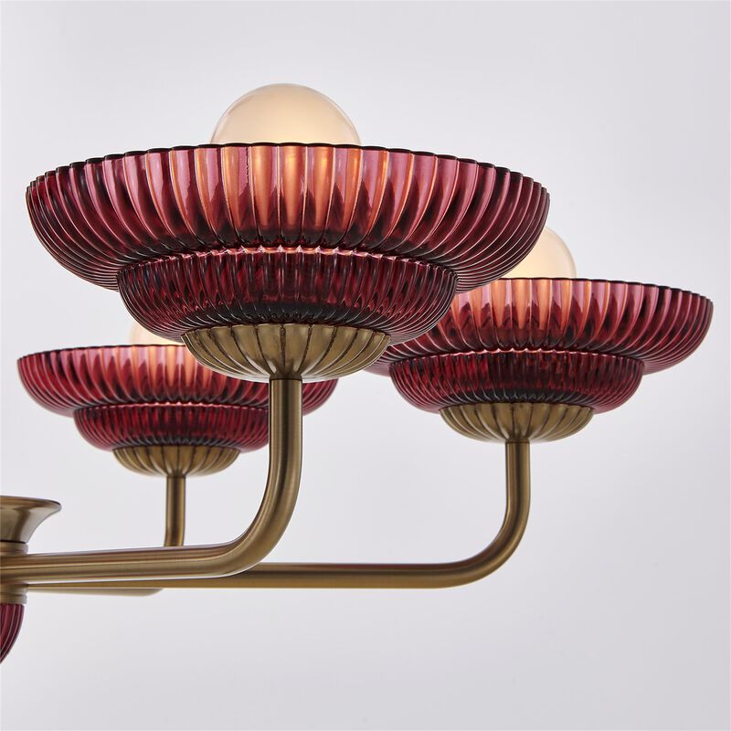 Verde 40 Inch Chandelier by Kalco Lighting