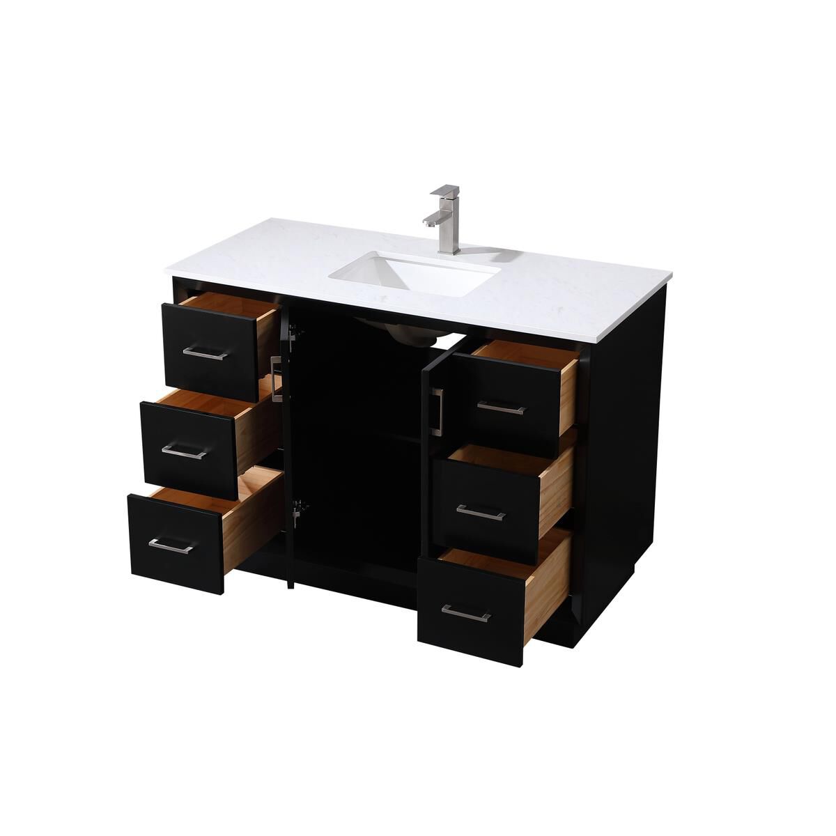 Shown in Black finish