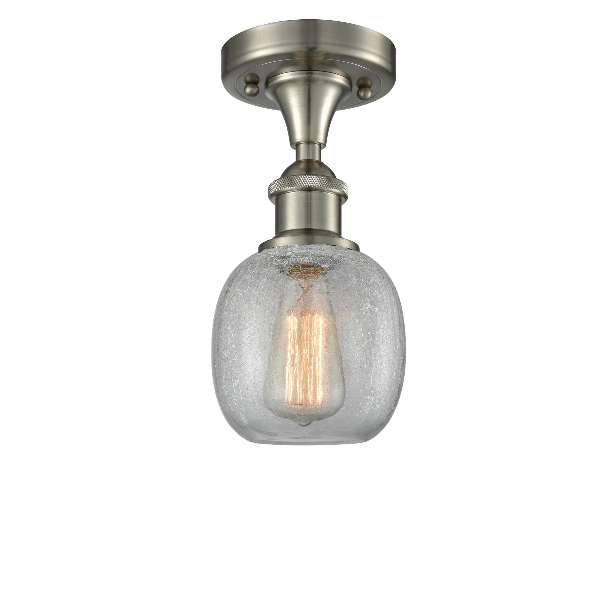 Bruno Marashlian Belfast 6 Inch 1 Light LED Flush Mount by Innovations Lighting