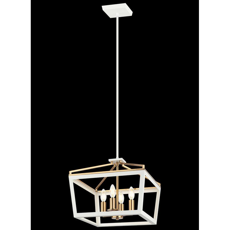 Mavonshire 16 Inch Cage Pendant by Matteo Lighting - Clearance