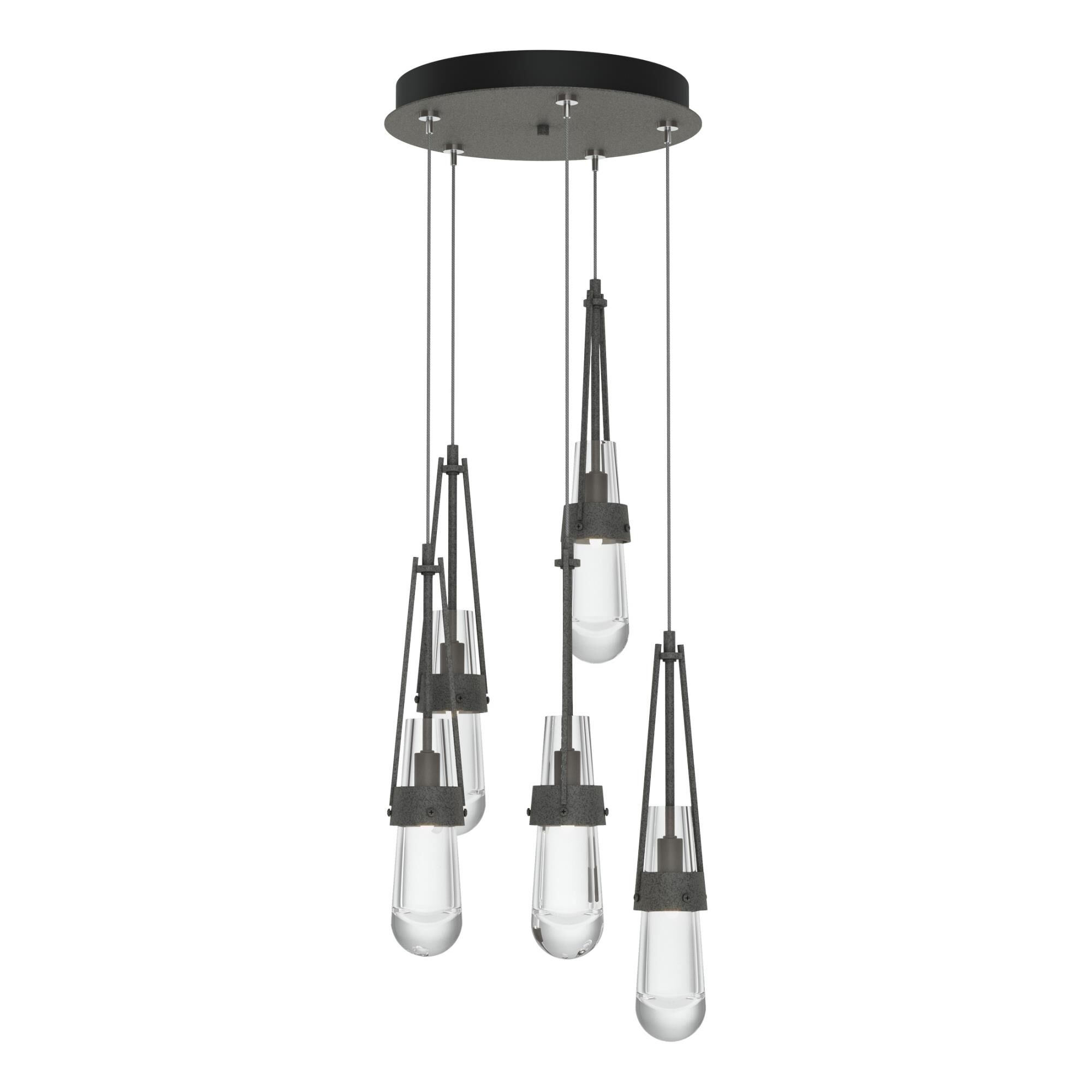Link 13 Inch 5 Light Multi Light Pendant,