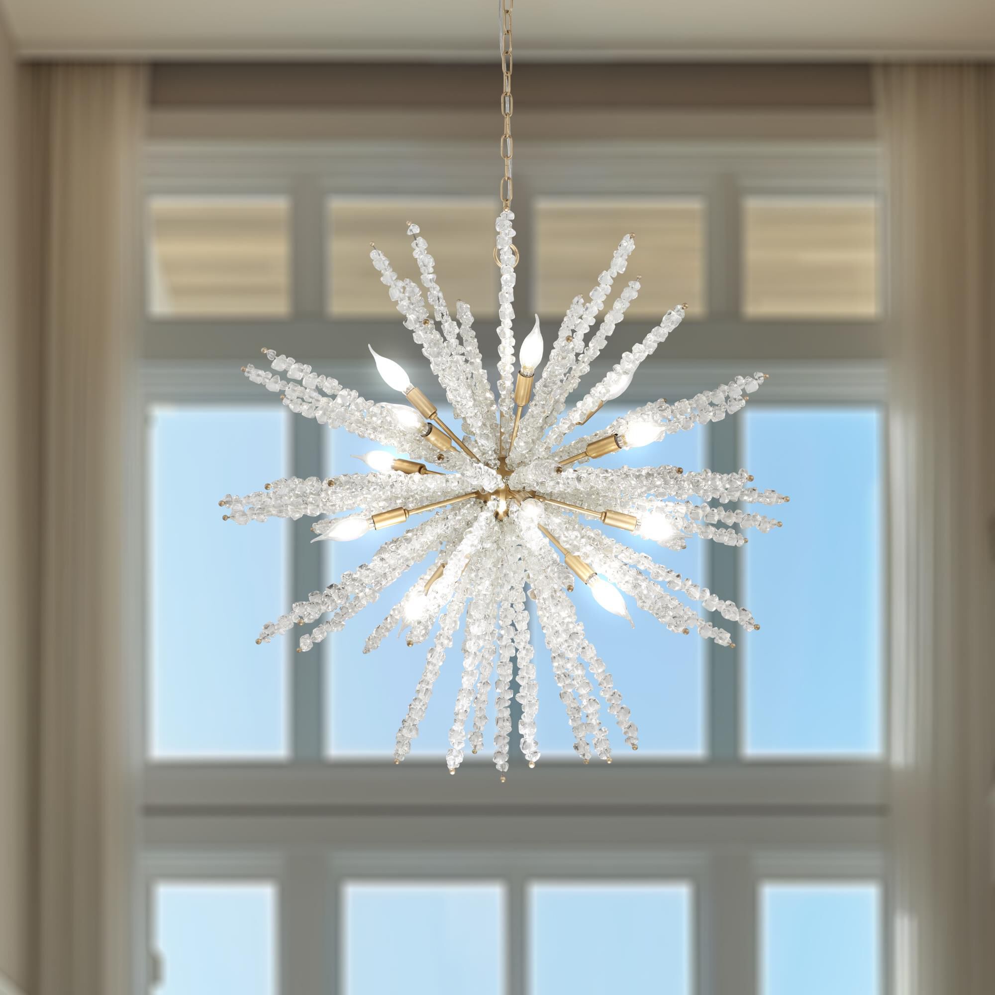 Aisi 36 Inch Large Pendant by Metropolitan Lighting