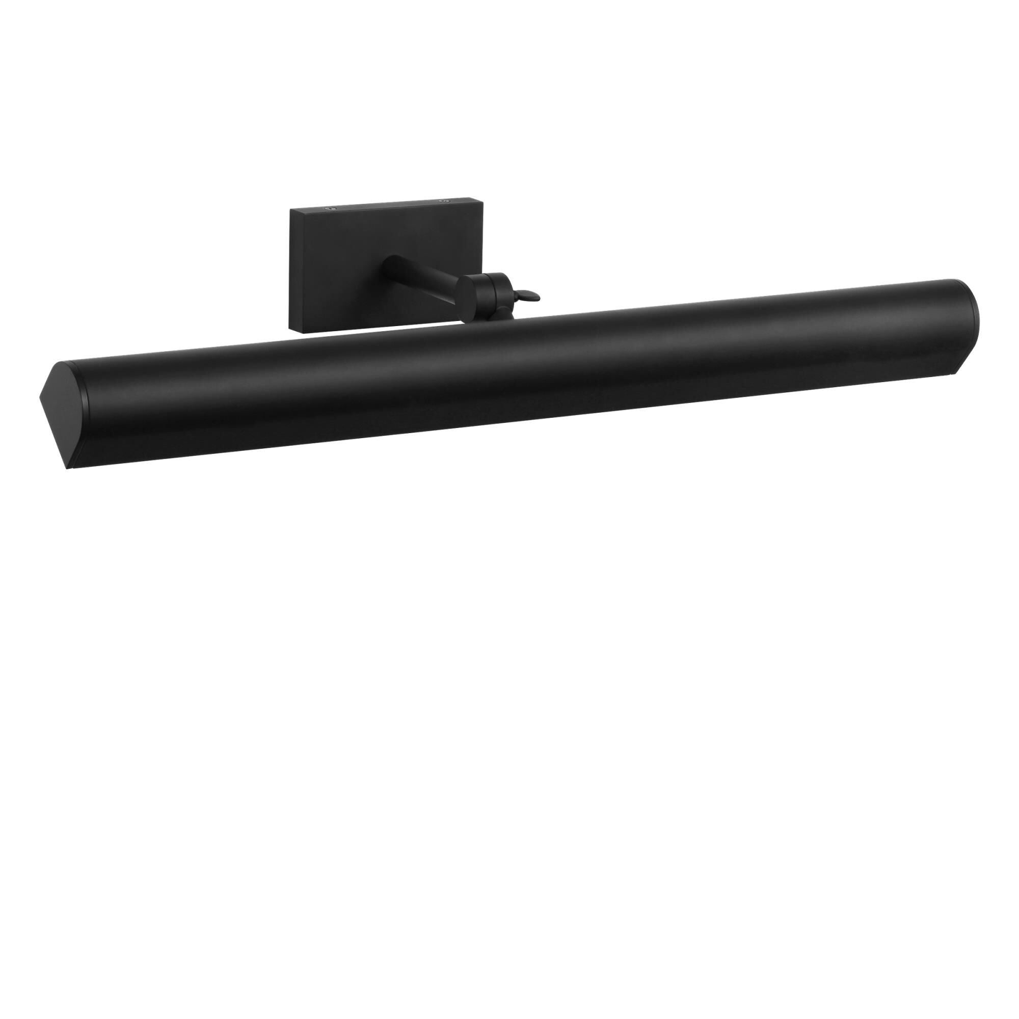 Shown in Midnight Black finish and White Acrylic Diffuser shade