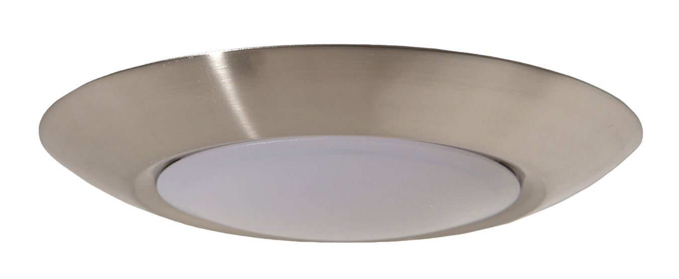 Shown in Brushed Polished Nickel finish and Dome glass
