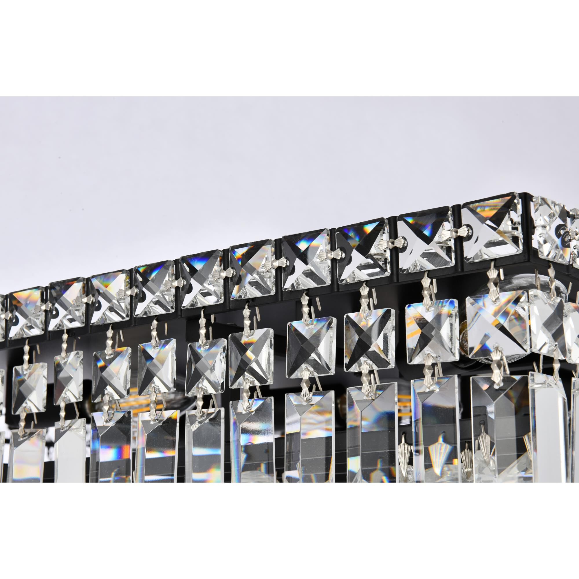 Maxime 24 Inch 13 Light Flush Mount by Elegant Lighting