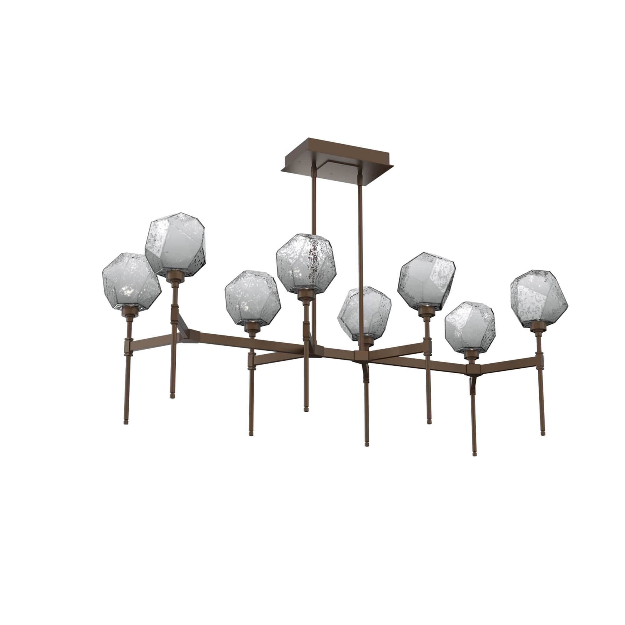 Shown in Flat Bronze finish and Smoke glass