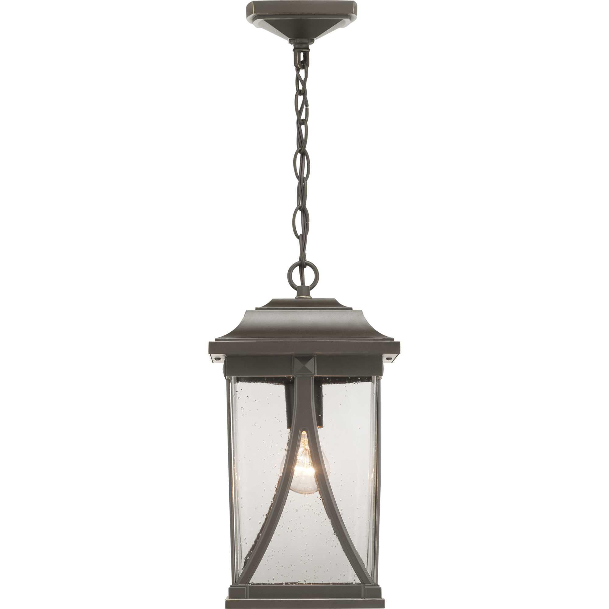 Progress Lighting Abbott 15 Inch Tall Outdoor Hanging Lantern
