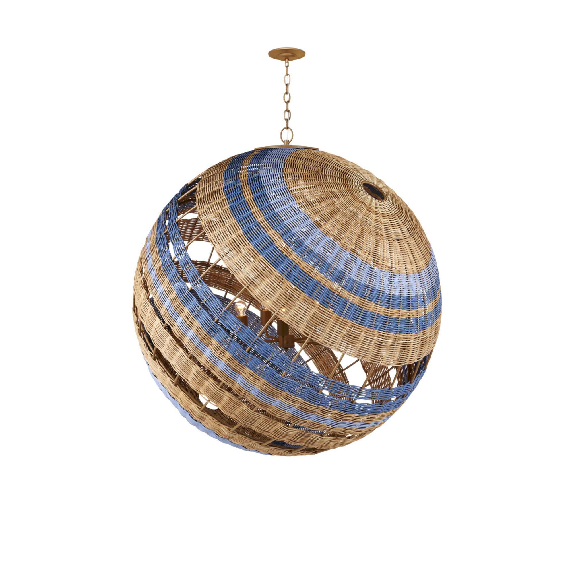 Hiroshi Koshitaka Collection Senjyo 48 Inch 5 Light Chandelier,