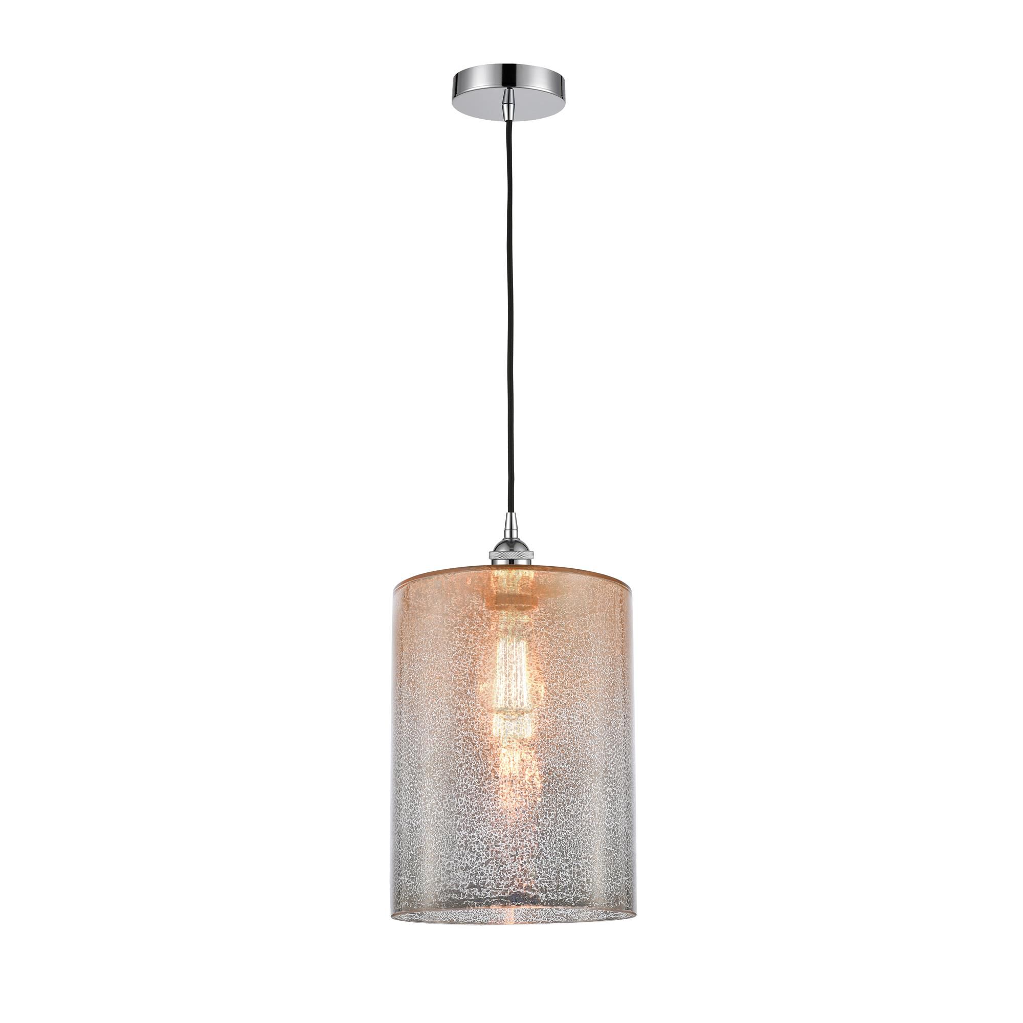 Shown in Polished Chrome finish and Mercury glass