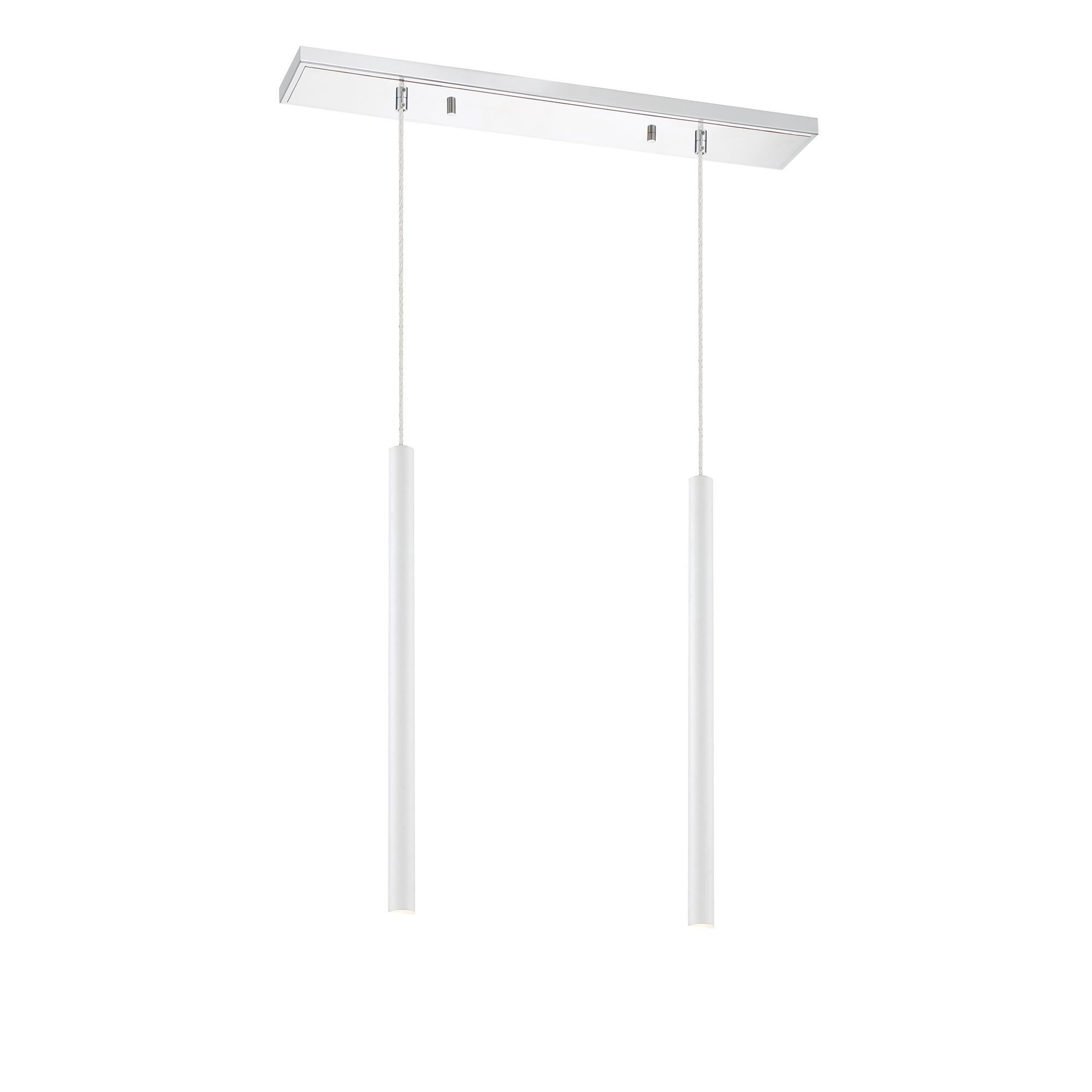 Shown in Chrome finish and Steel glass and Steel shade