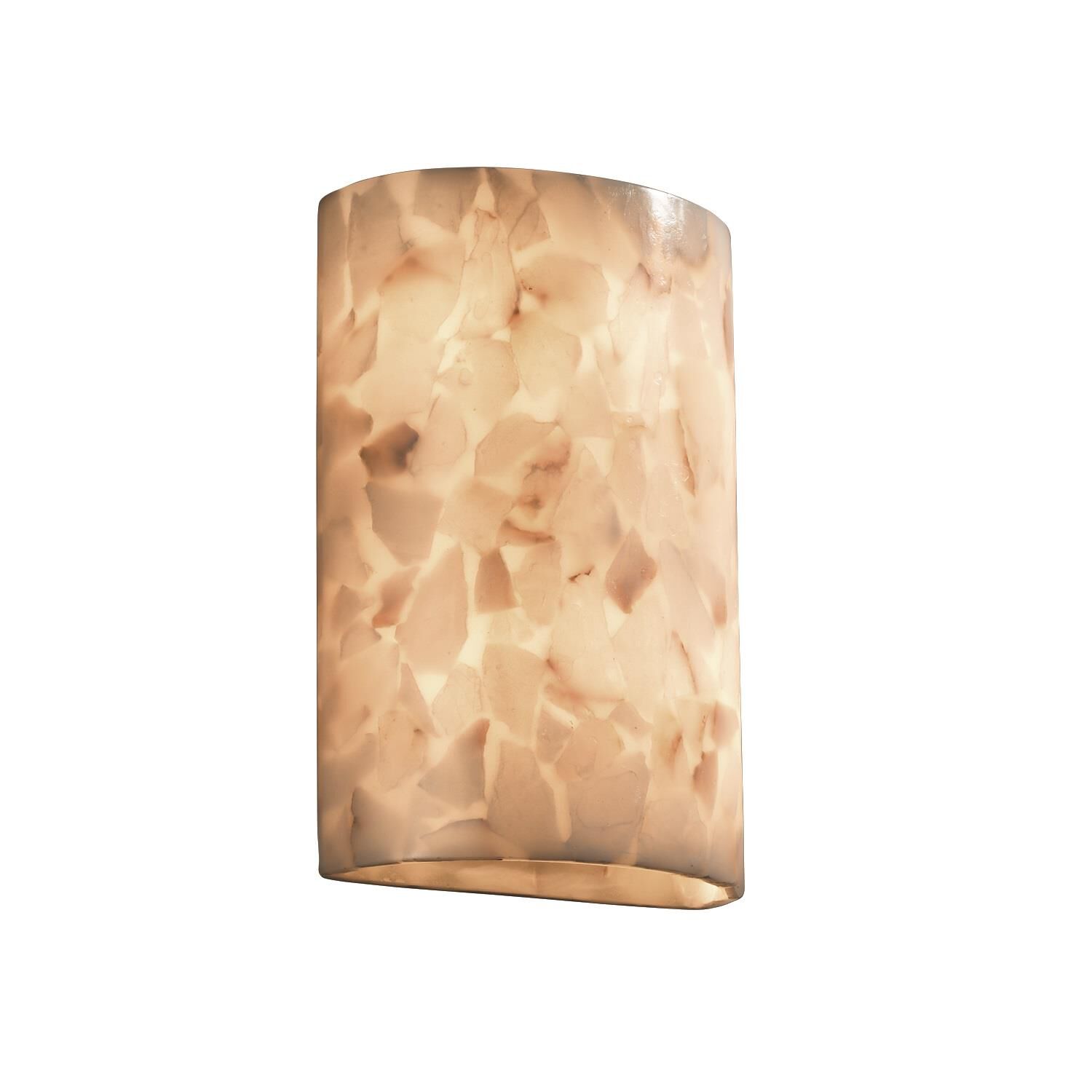 Alabaster Rocks! 12 Inch Wall Sconce by Justice Design Group