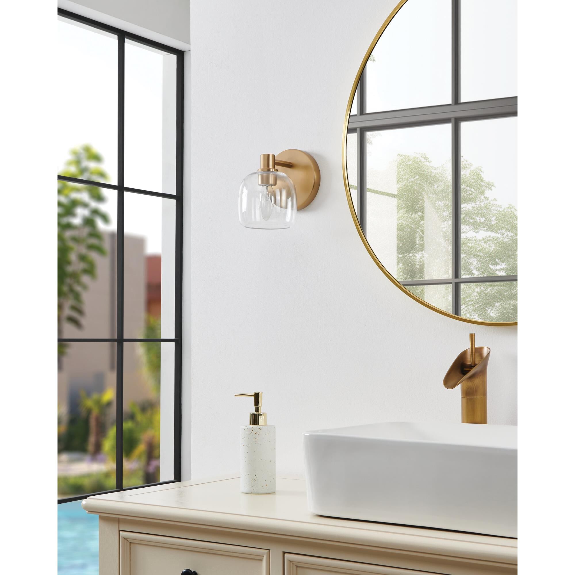 Valentina 5 Inch Bath Vanity Light by Eglo Lighting