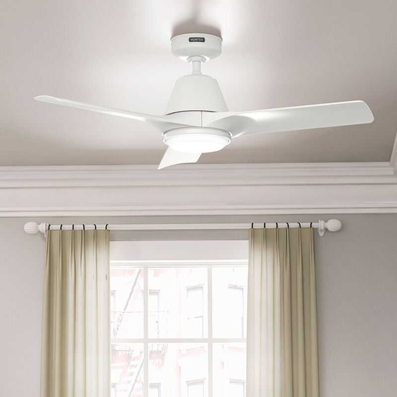 Bolsa 60 Inch Ceiling Fan with Light Kit by Hunter Fan