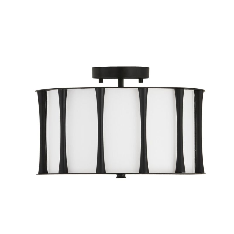 Bodie 15 Inch 3 Light Semi Flush Mount by Capital Lighting Fixture Company