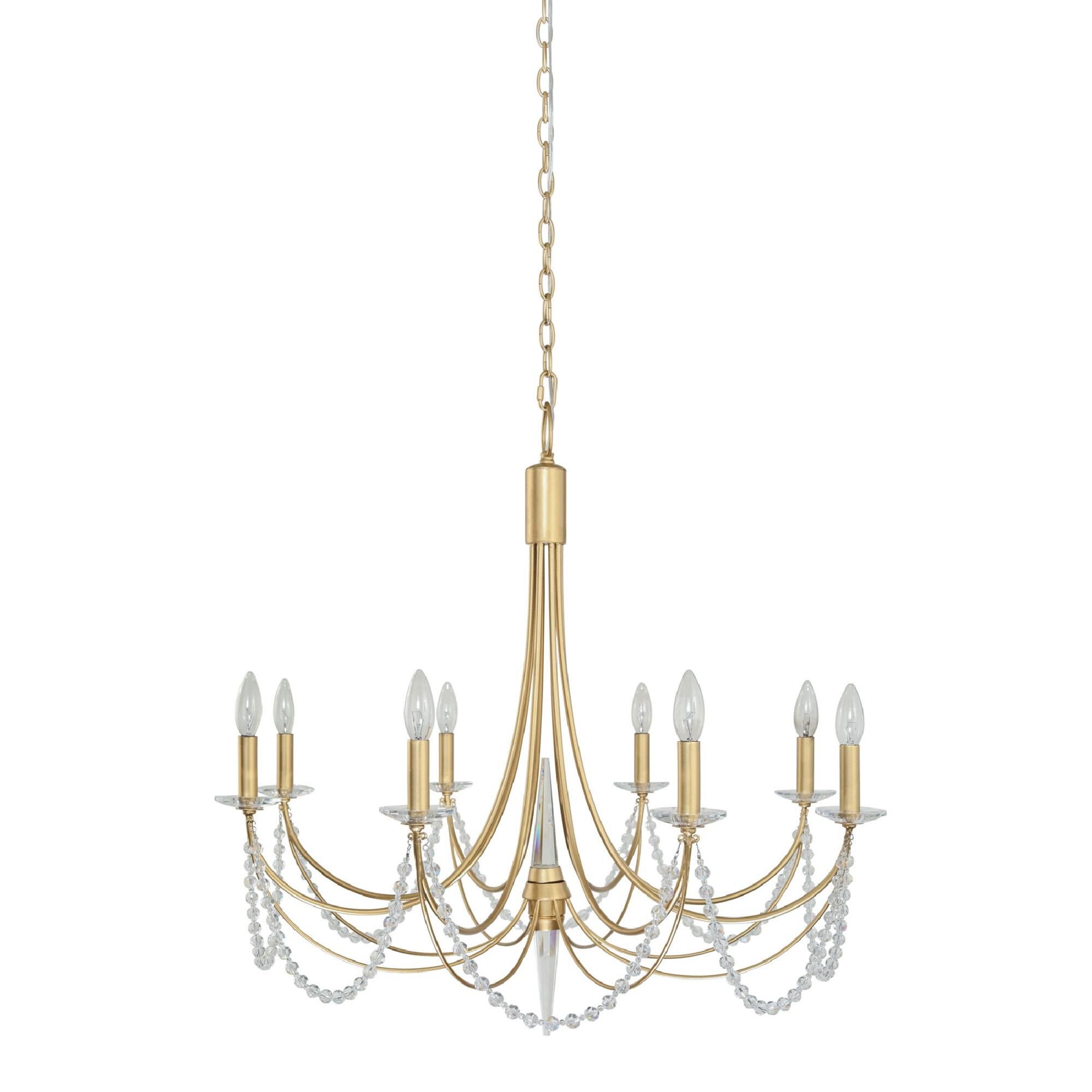 Brentwood 31 Inch 8 Light Chandelier by Varaluz