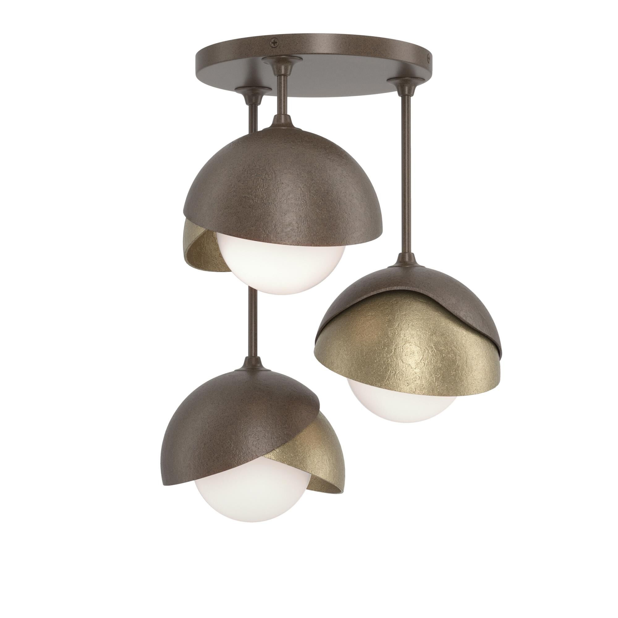 Brooklyn Semi Flush Mount by Hubbardton Forge
