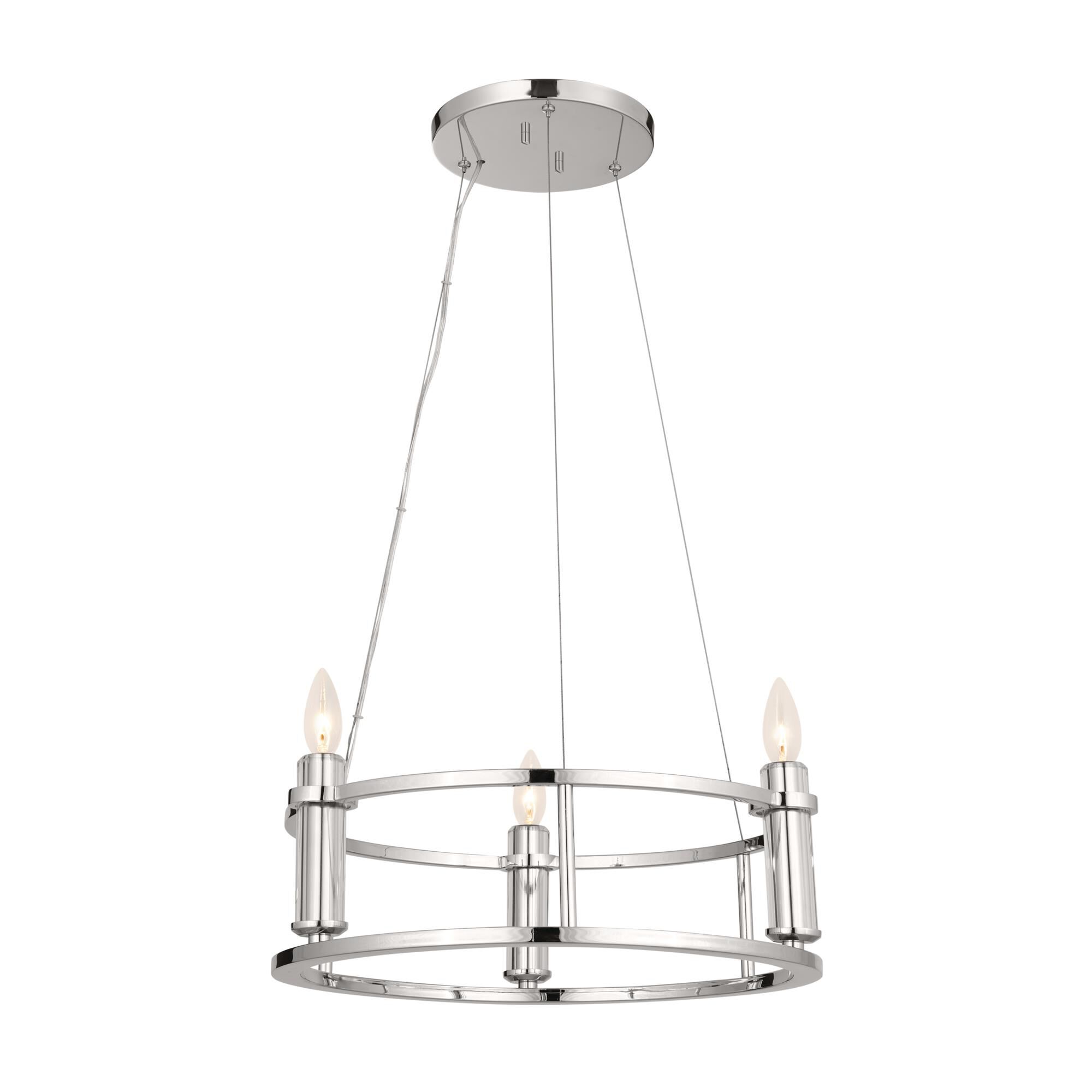Shown in Polished Nickel finish