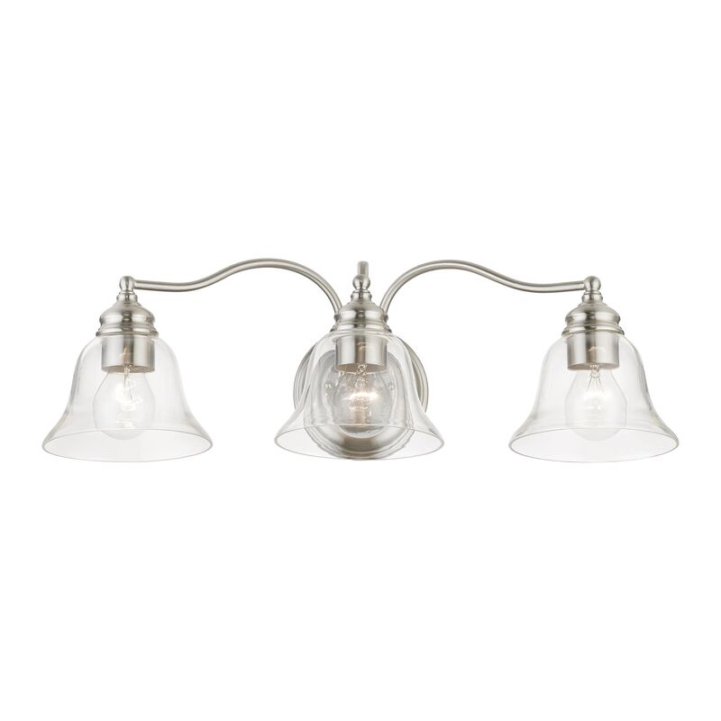 Moreland 24 Inch 3 Light Bath Vanity Light by Livex Lighting