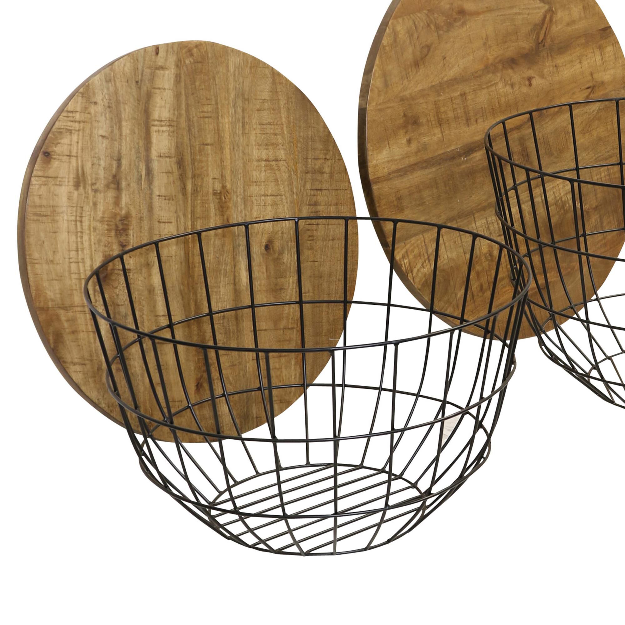 Shown in Natural Brown and Black finish